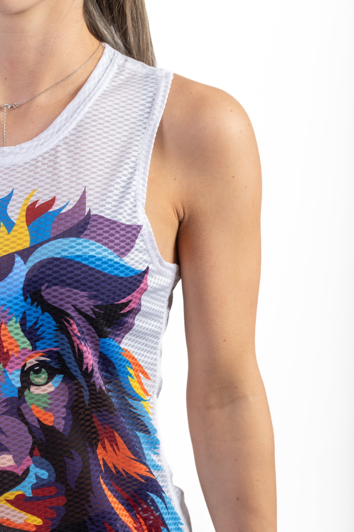 OTSO Damen Lauf-Singlet - Be A Lion – Produktansicht 6