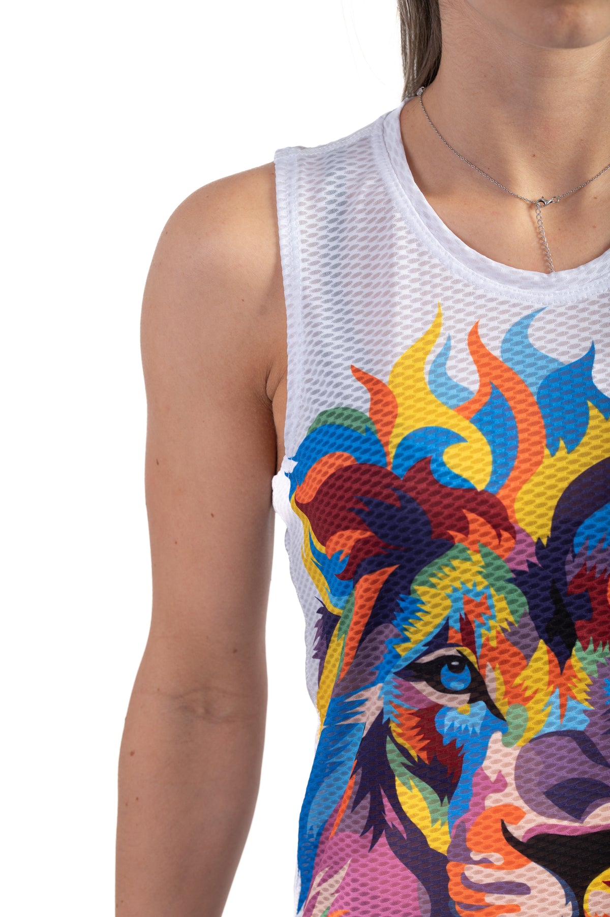 OTSO Damen Lauf-Singlet - Be A Lion – Produktansicht 7