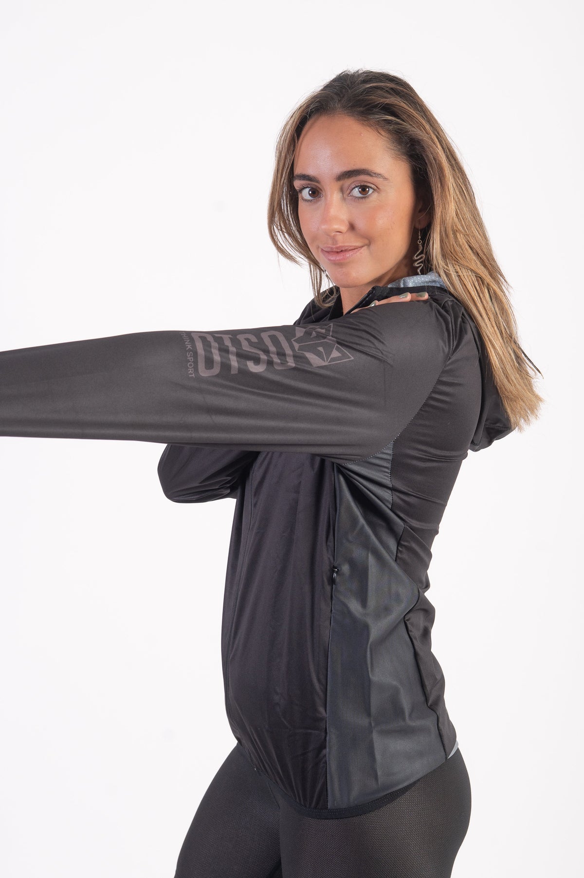 OTSO Unisex Laufjacke - Black – Produktansicht 13