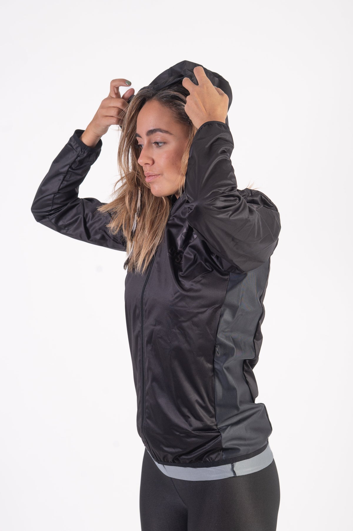OTSO Unisex Laufjacke - Black – Produktansicht 14