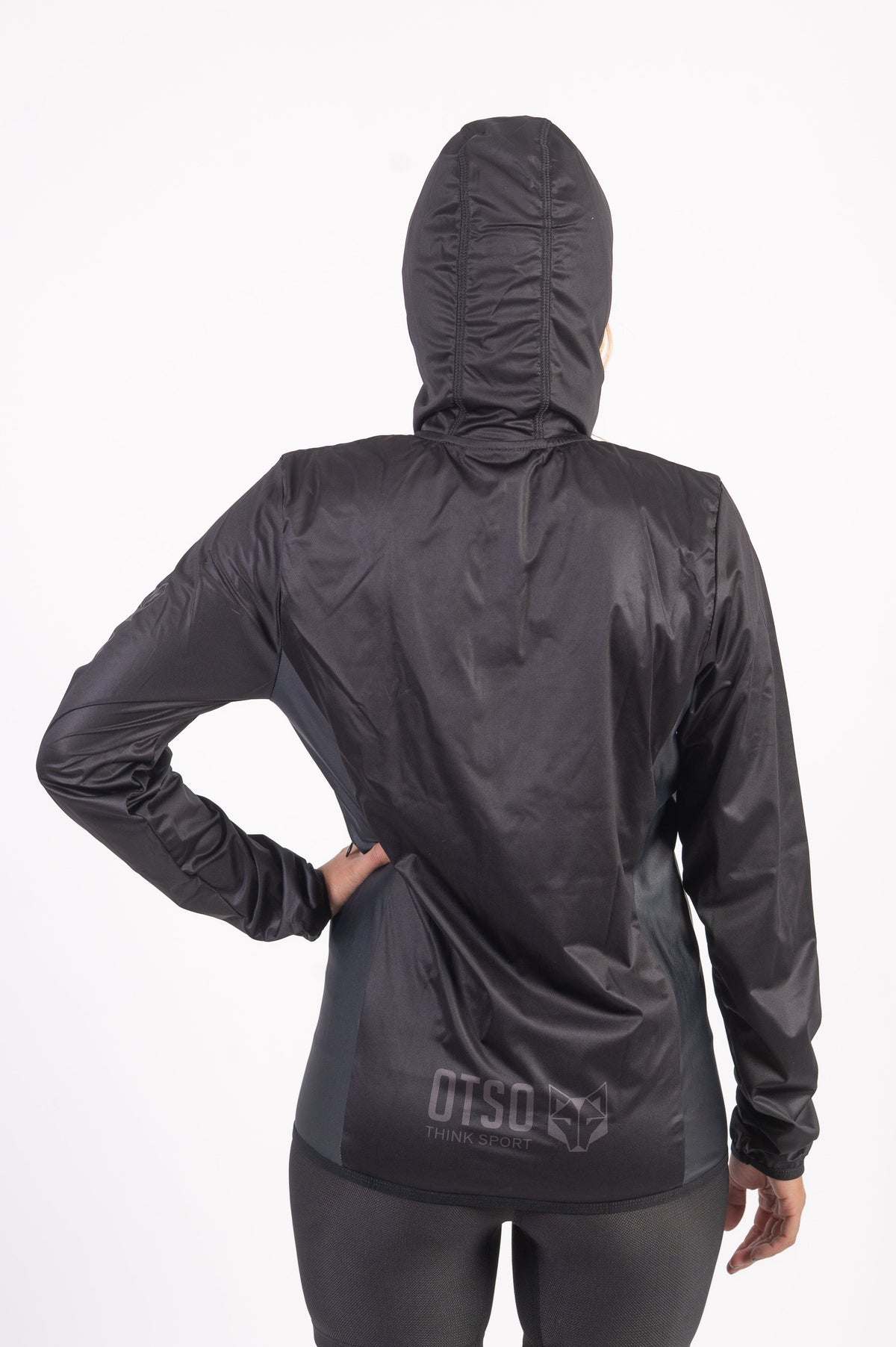 OTSO Unisex Laufjacke - Black – Produktansicht 15