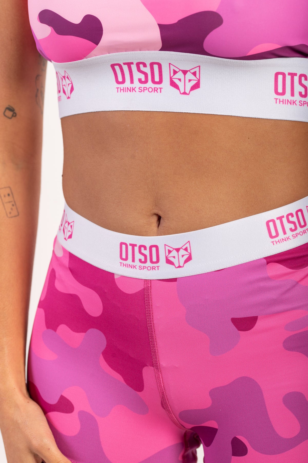 OTSO Damen Sporttop - Camo Pink – Produktansicht 9
