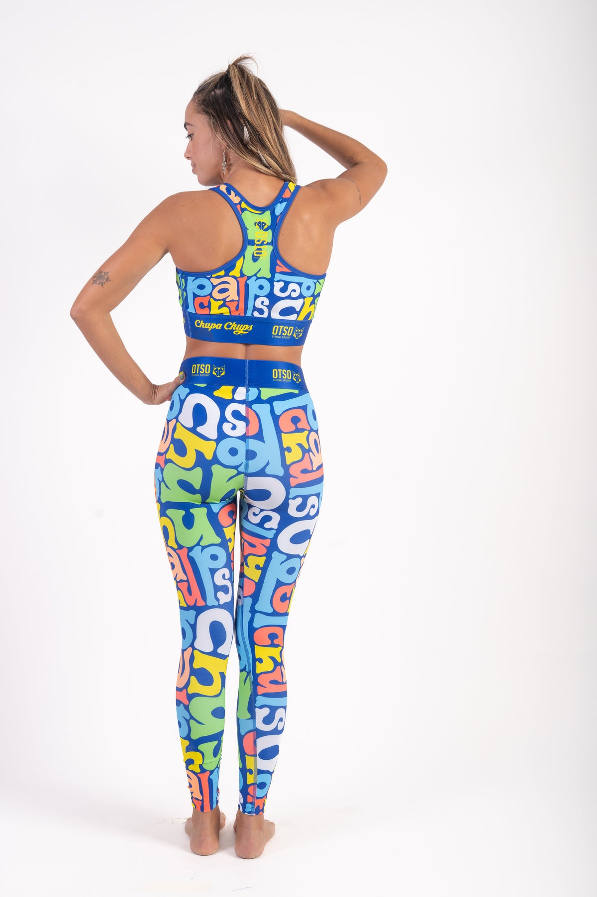OTSO Damen Sportleggings - Chupa Chups 70'S – Produktansicht 7