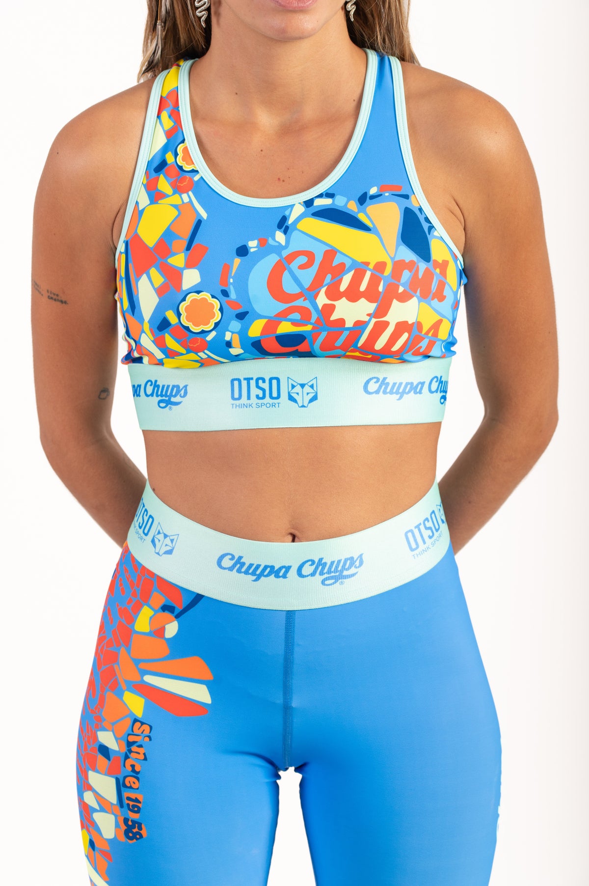 OTSO Damen Sportleggings - Chupa Chups Gaudi – Produktansicht 9