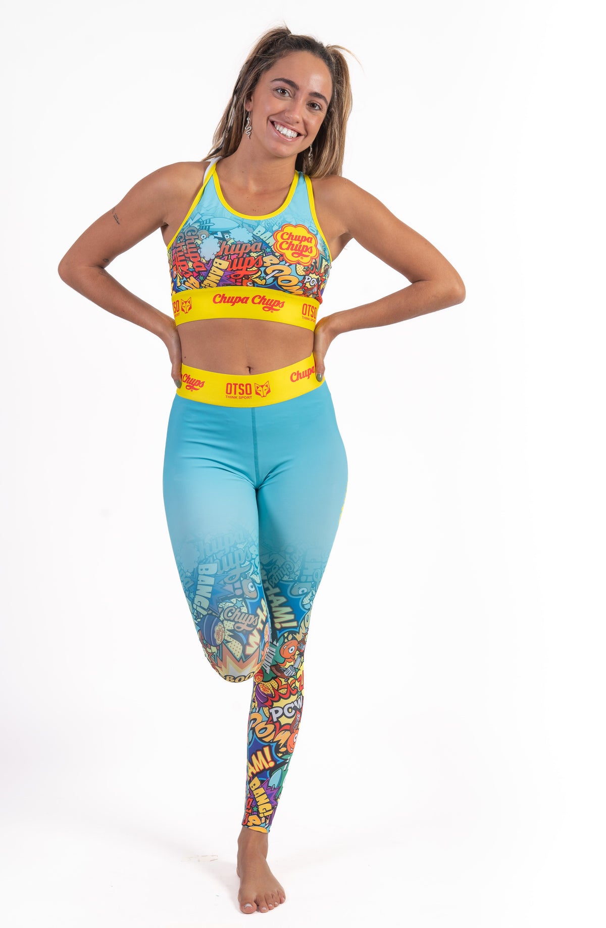 OTSO Damen Sporttop - Chupa Chups Comic – Produktansicht 4