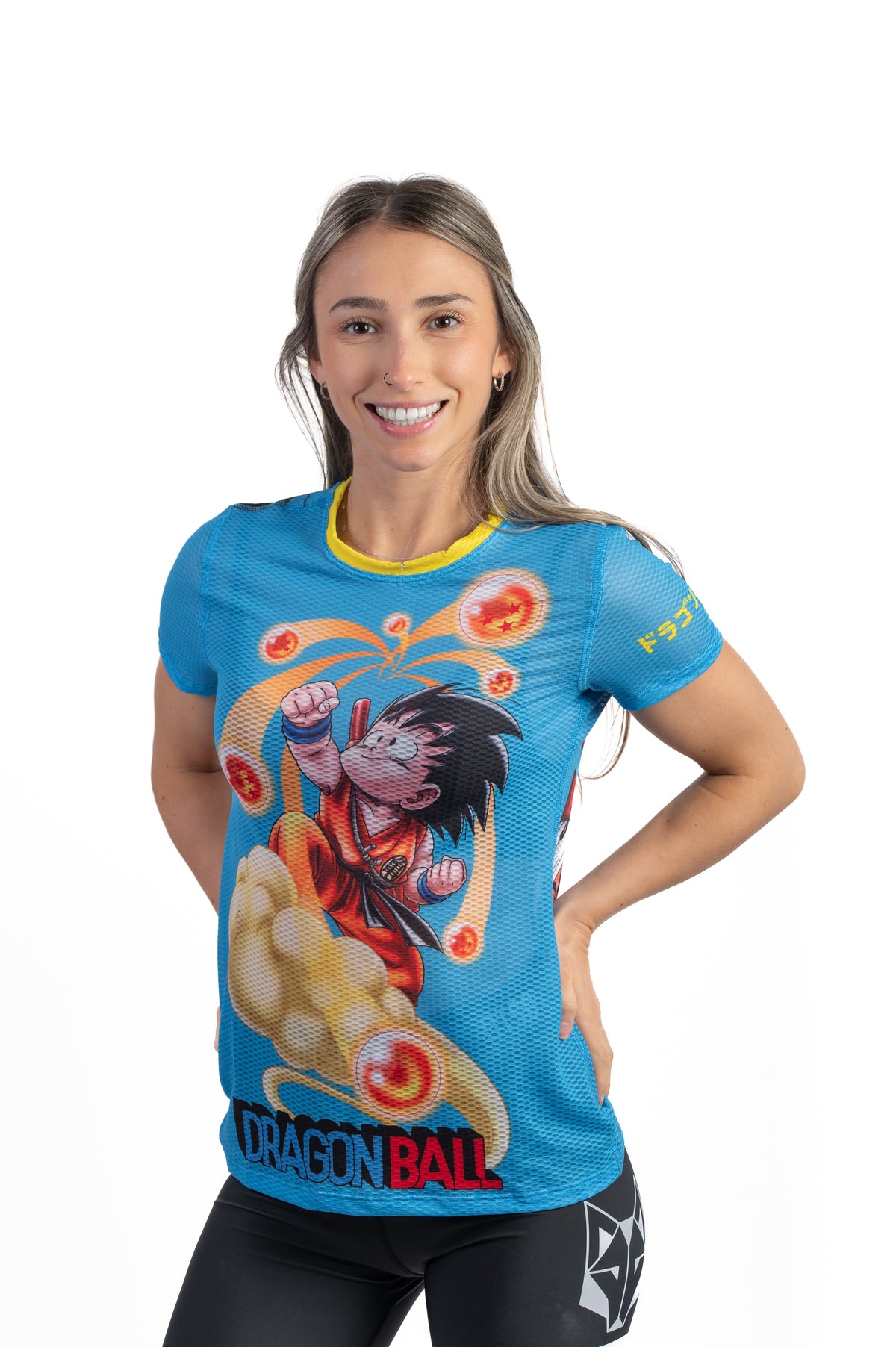 OTSO Damen Kurzarm-Funktionsshirt - Dragon Ball Balls – Produktansicht 5