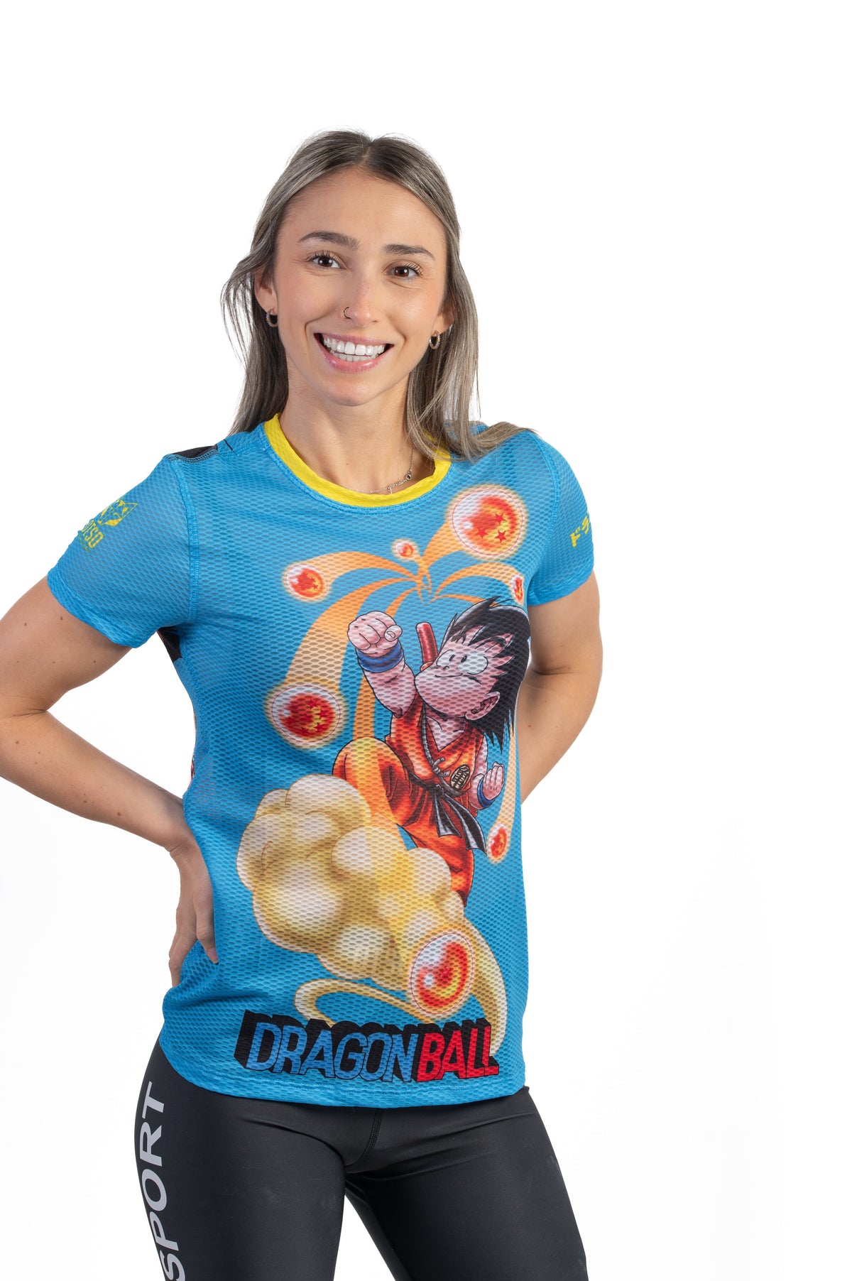 OTSO Damen Kurzarm-Funktionsshirt - Dragon Ball Balls – Produktansicht 4