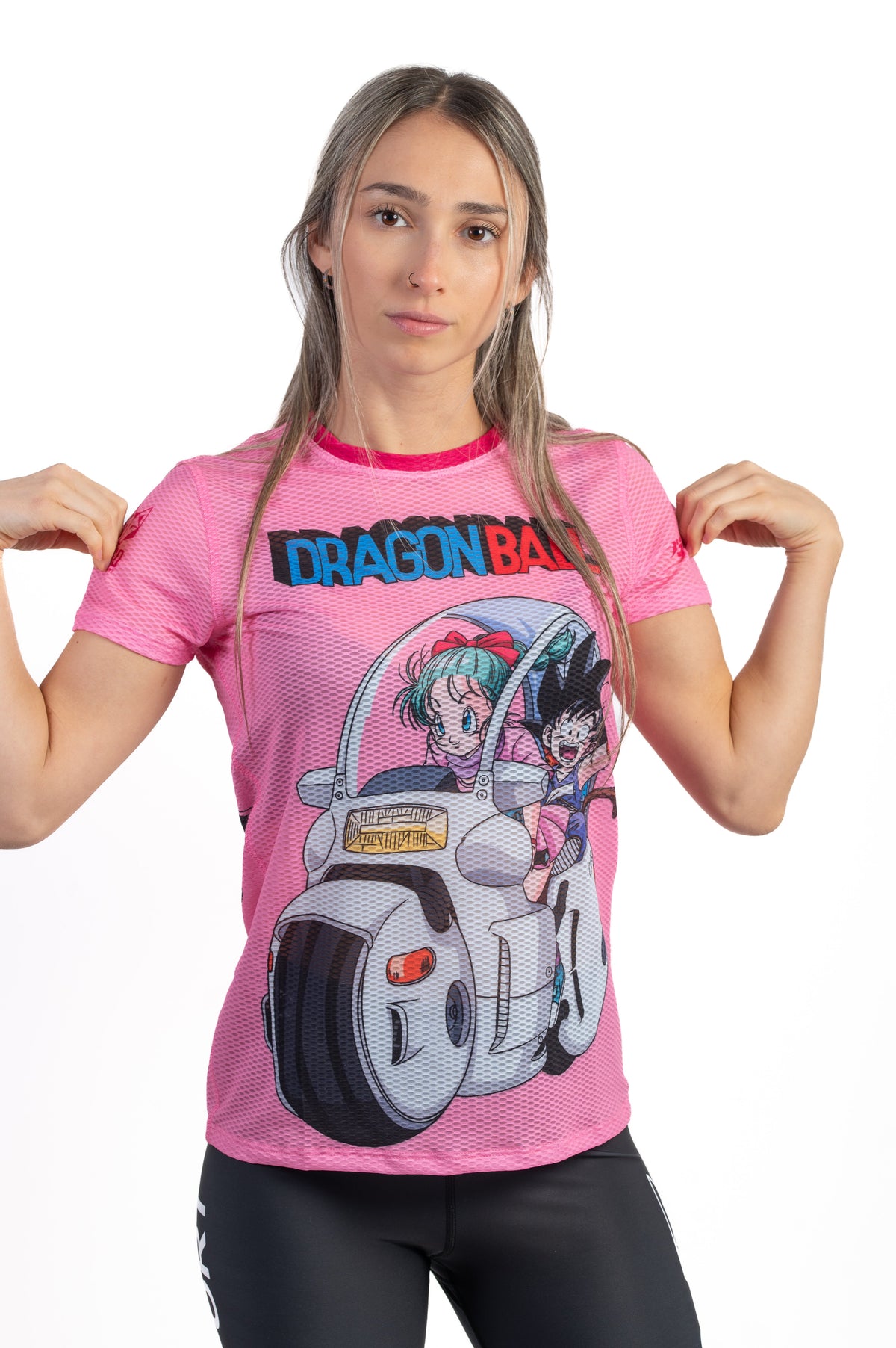 OTSO Damen Kurzarm-Funktionsshirt - Dragon Ball Bulma – Produktansicht 4