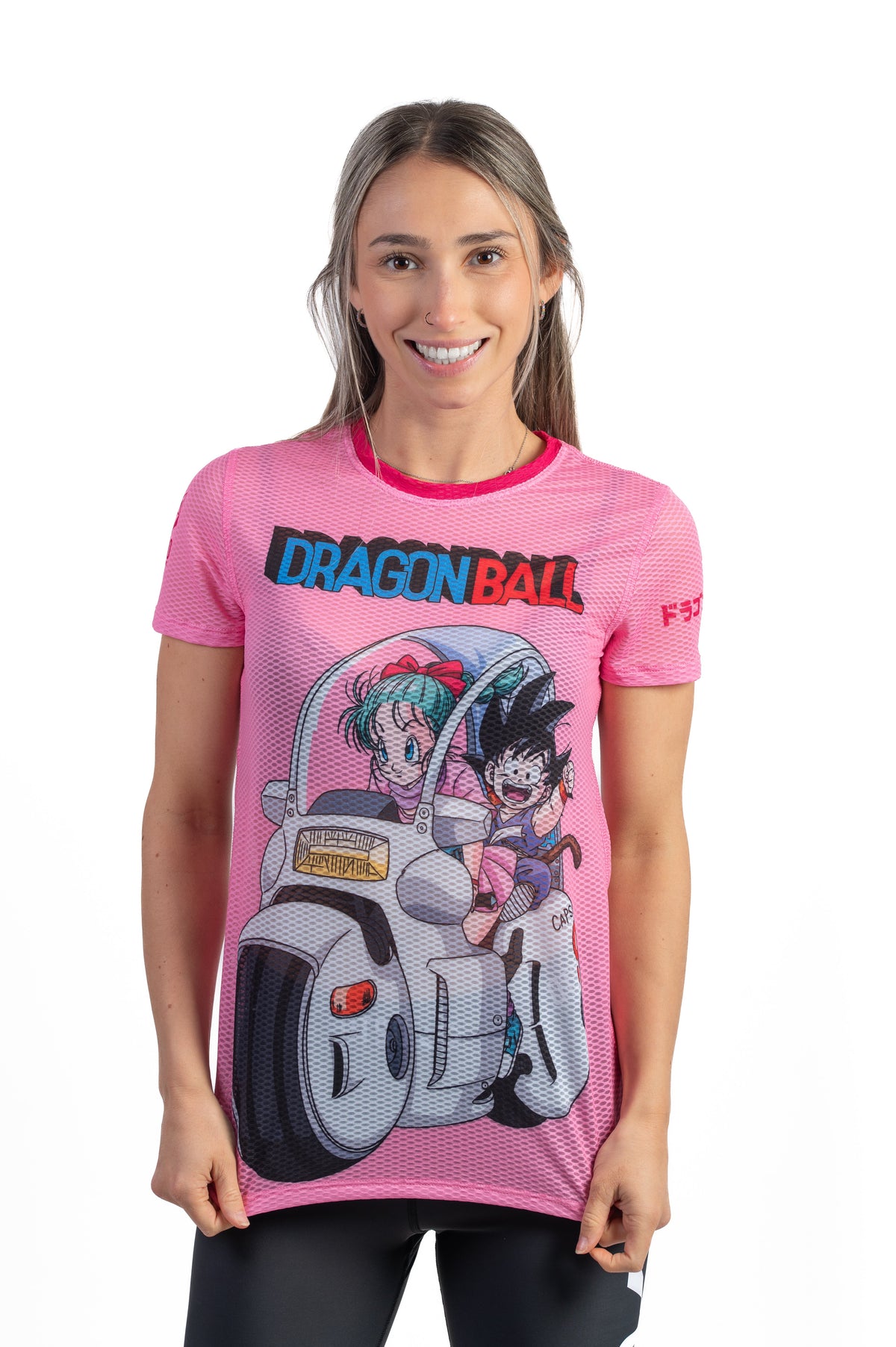 OTSO Damen Kurzarm-Funktionsshirt - Dragon Ball Bulma – Produktansicht 3