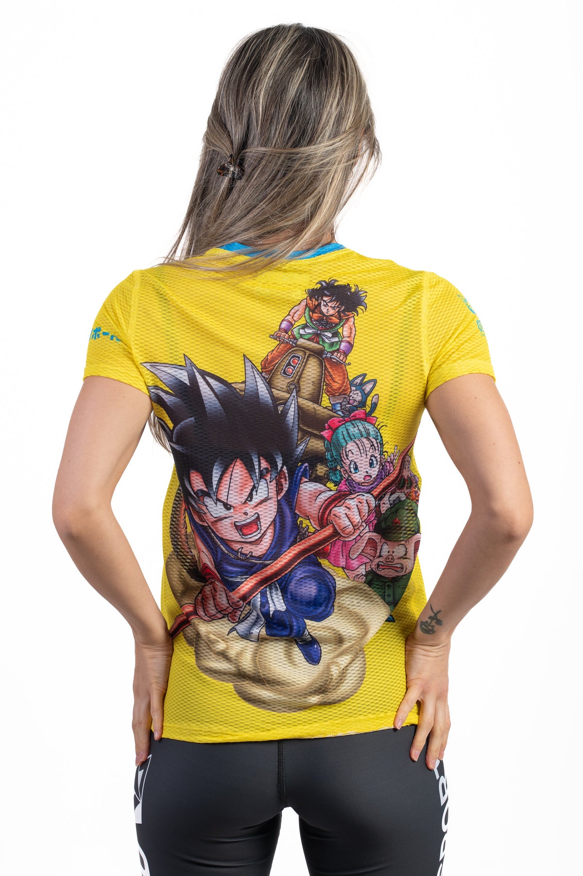 OTSO Damen Kurzarm-Funktionsshirt - Dragon Ball Shenron – Produktansicht 7