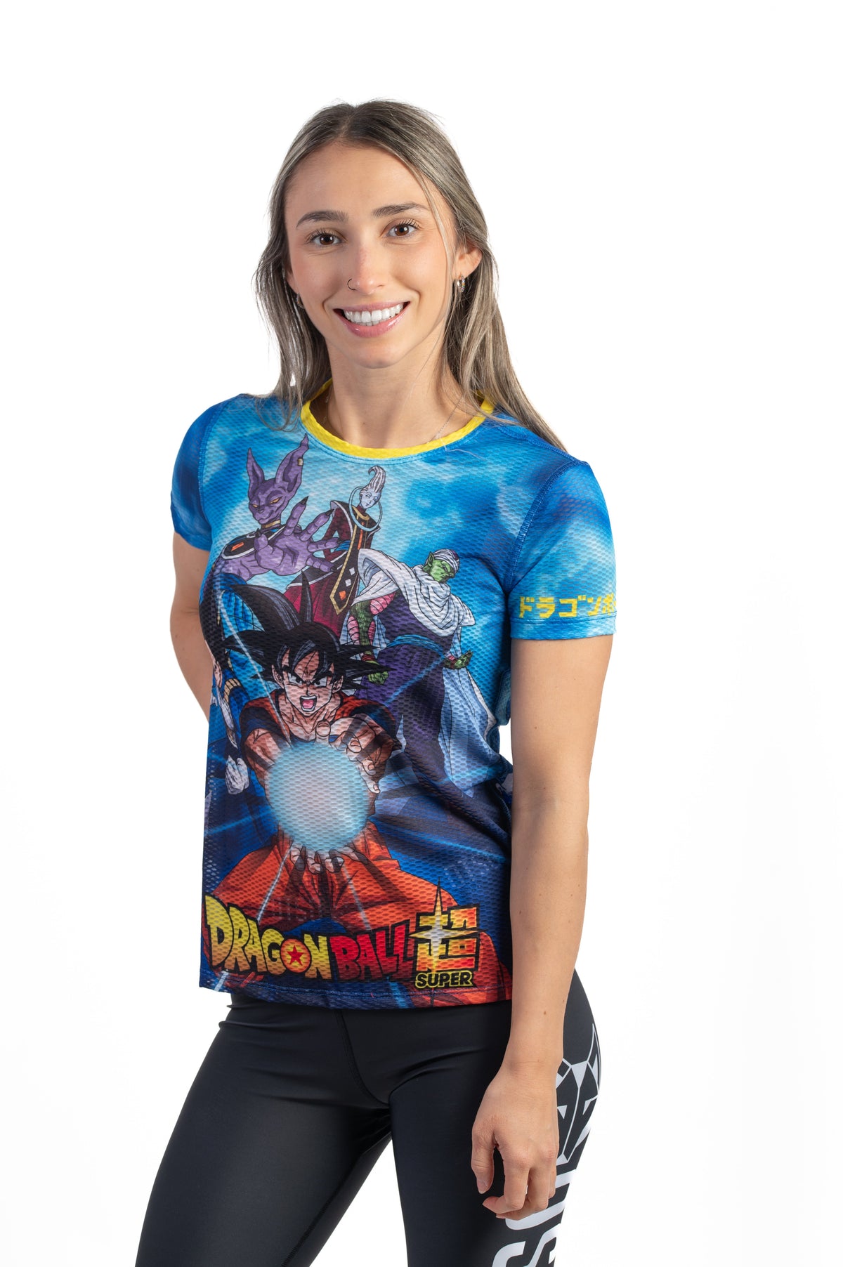 OTSO Damen Kurzarm-Funktionsshirt - Dragon Ball Super Goku Vegeta – Produktansicht 4
