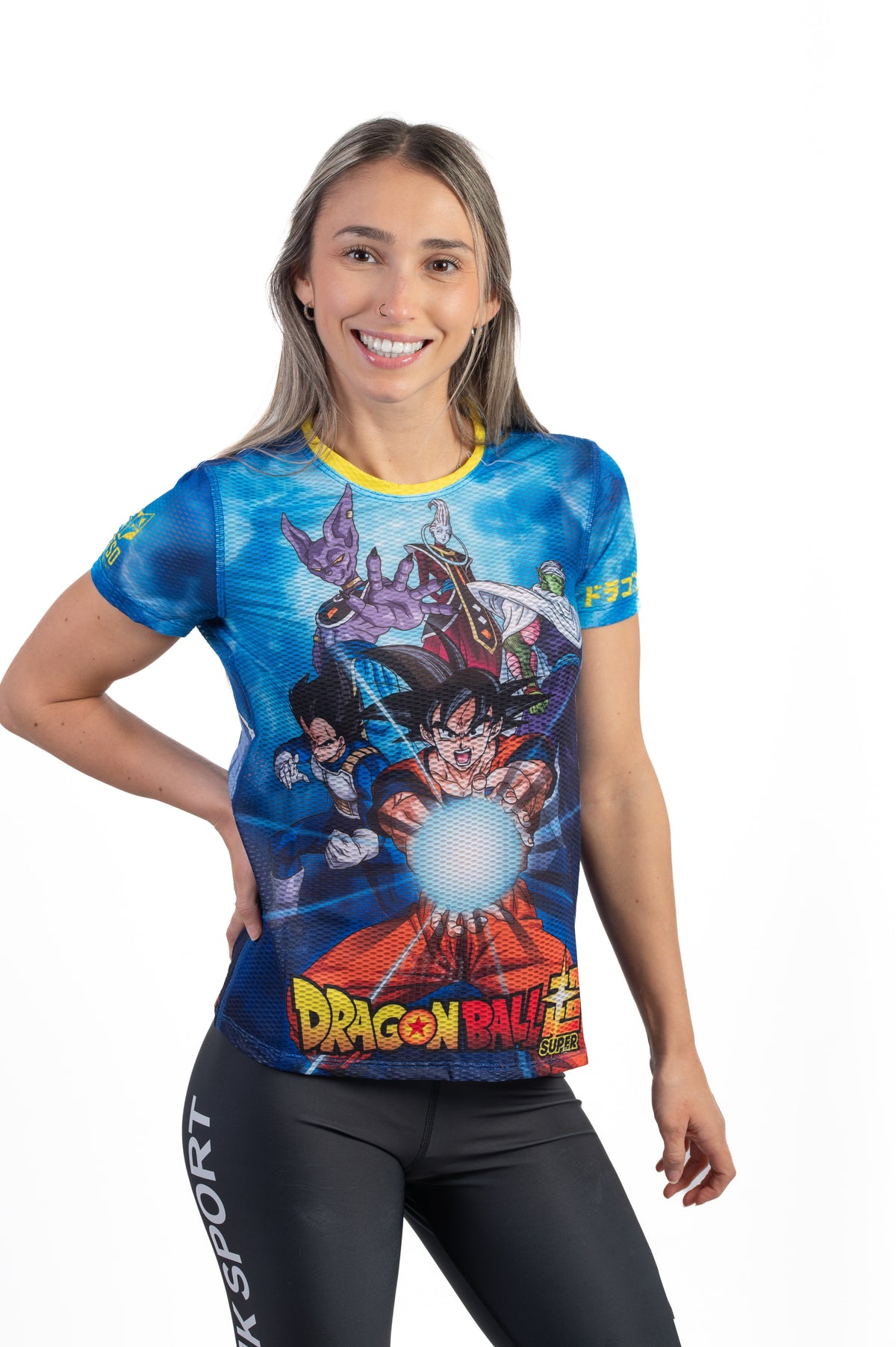 OTSO Damen Kurzarm-Funktionsshirt - Dragon Ball Super Goku Vegeta – Produktansicht 5