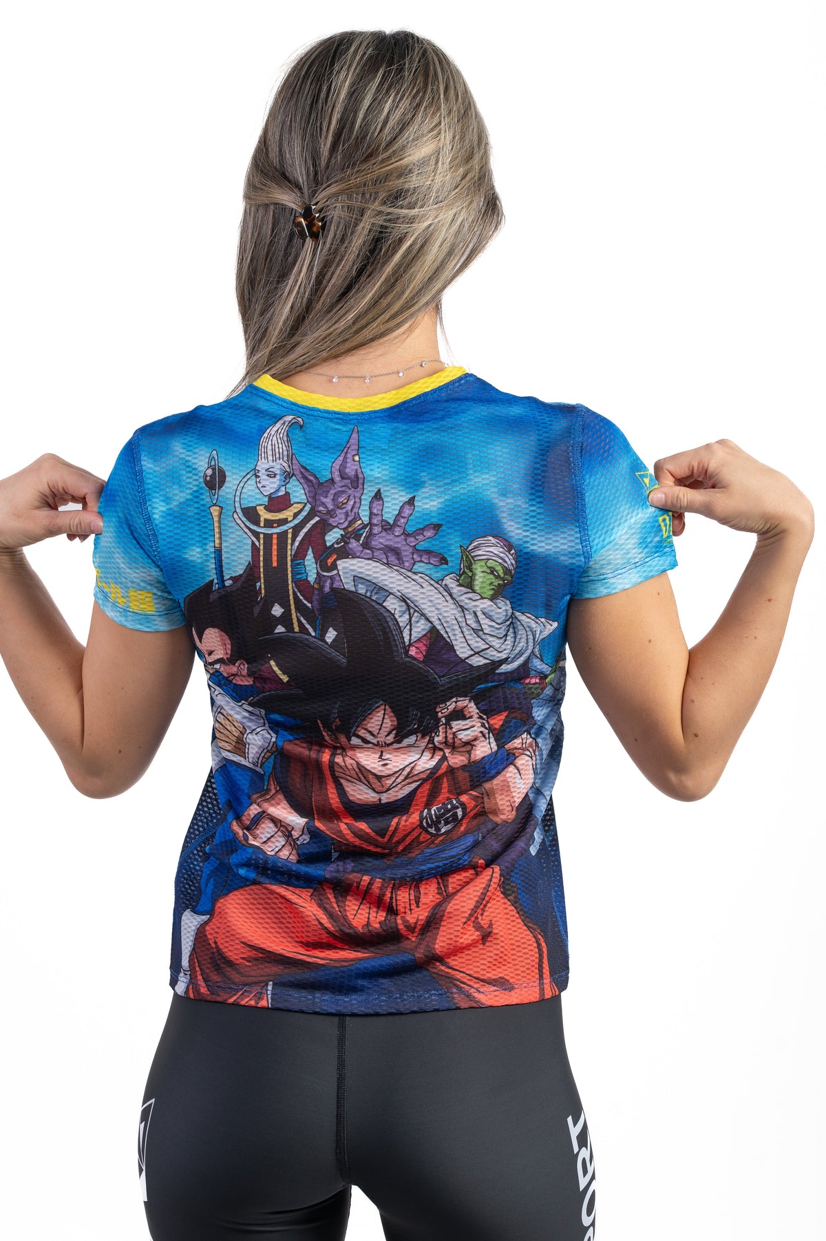 OTSO Damen Kurzarm-Funktionsshirt - Dragon Ball Super Goku Vegeta – Produktansicht 6
