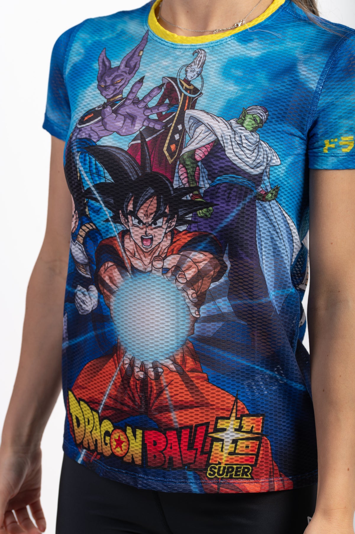 OTSO Damen Kurzarm-Funktionsshirt - Dragon Ball Super Goku Vegeta – Produktansicht 7