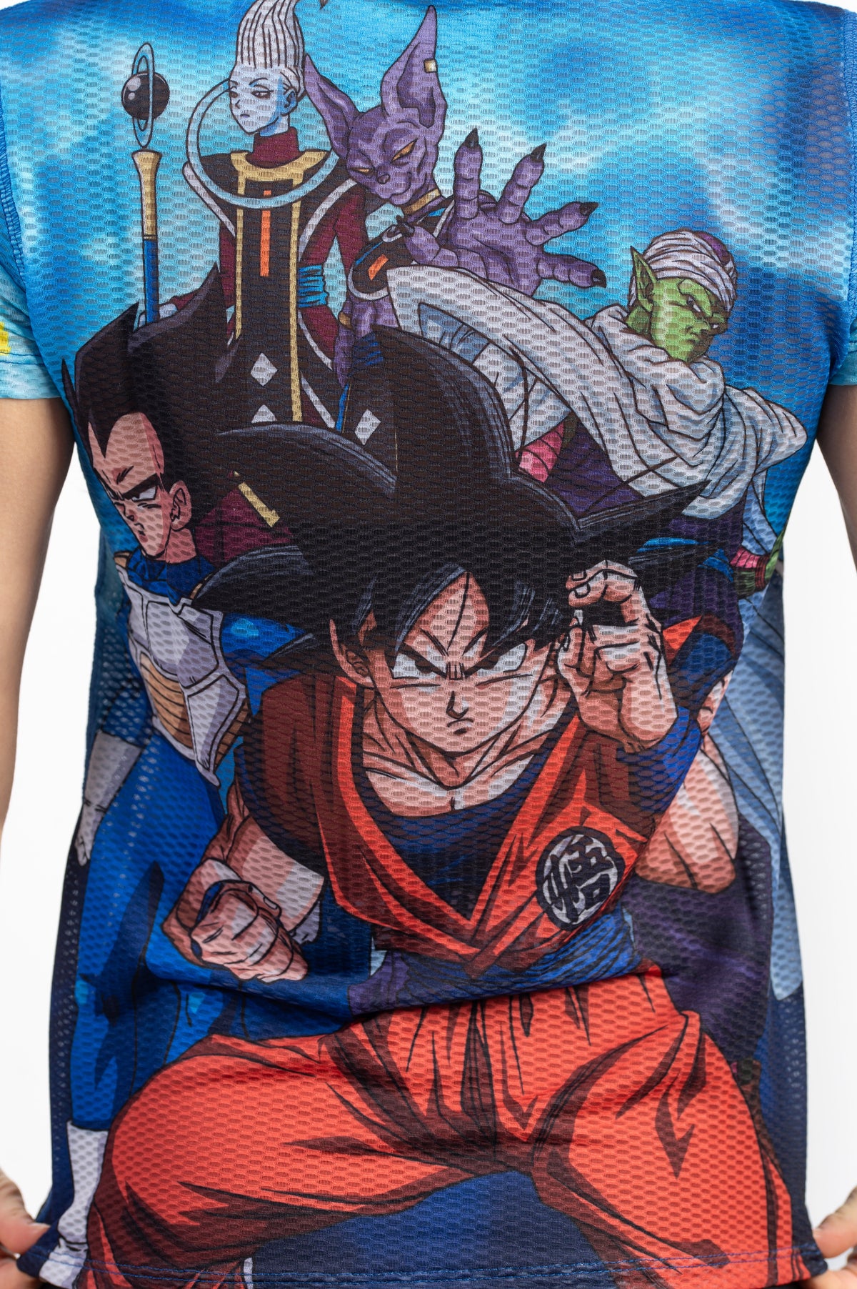 OTSO Damen Kurzarm-Funktionsshirt - Dragon Ball Super Goku Vegeta – Produktansicht 8