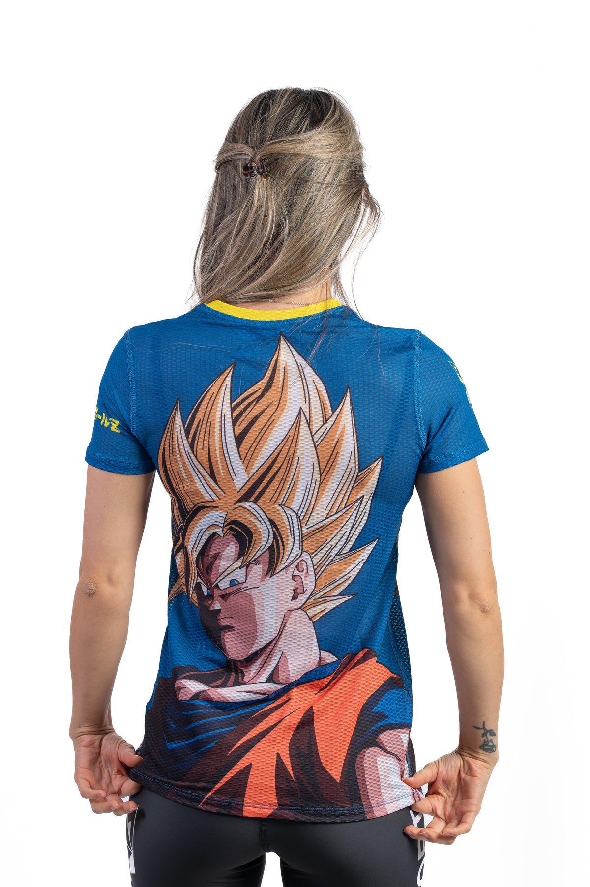 OTSO Damen Kurzarm-Funktionsshirt - Dragon Ball Z Goku – Produktansicht 6