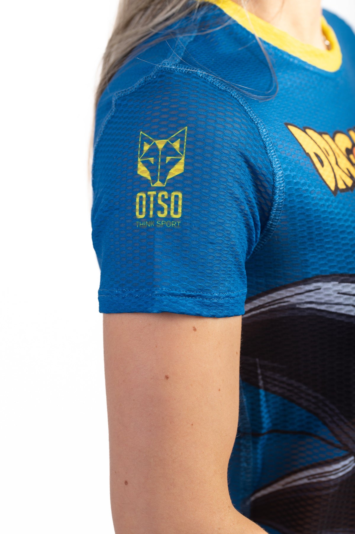 OTSO Damen Kurzarm-Funktionsshirt - Dragon Ball Z Goku – Produktansicht 9
