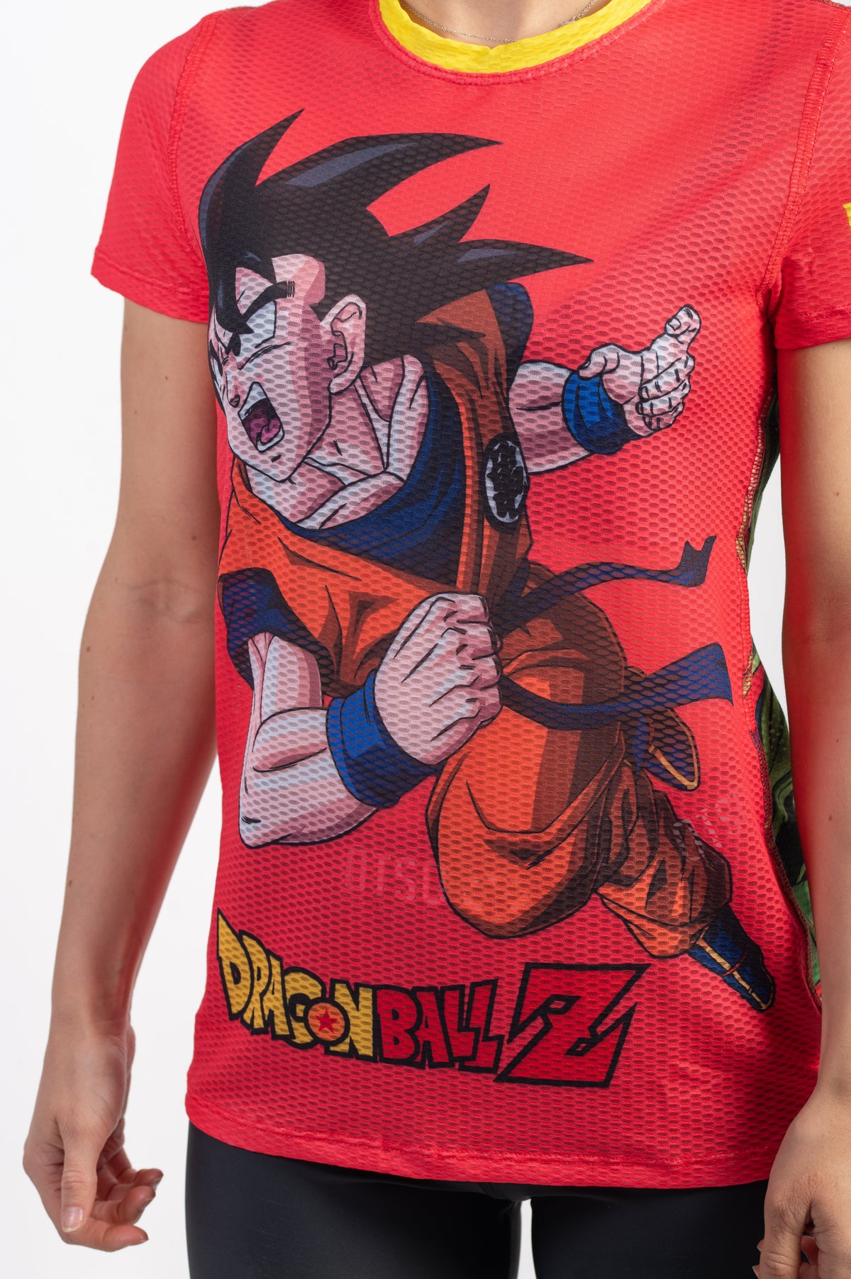 OTSO Damen Kurzarm-Funktionsshirt - Dragon Ball Z Goku Shenron – Produktansicht 8