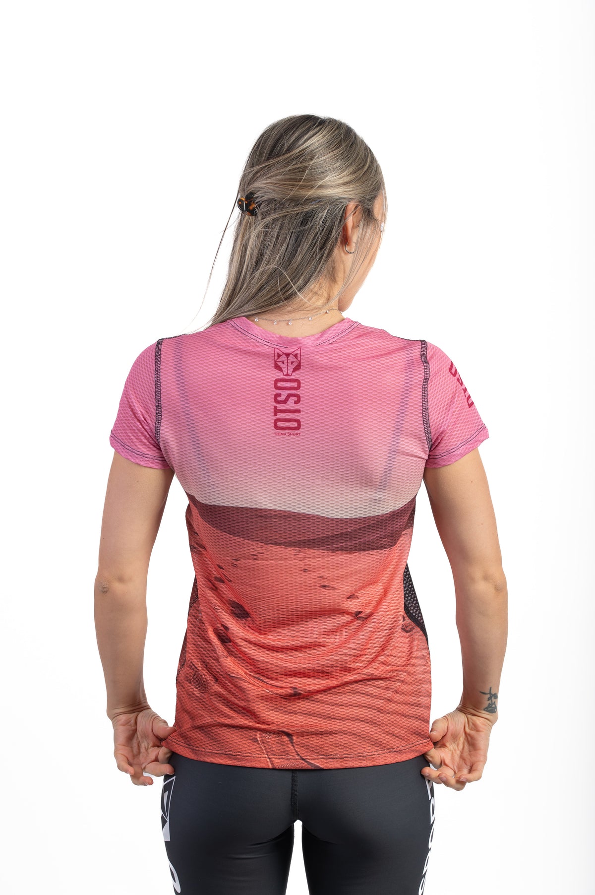 OTSO Damen Kurzarm-Funktionsshirt - Desert – Produktansicht 7