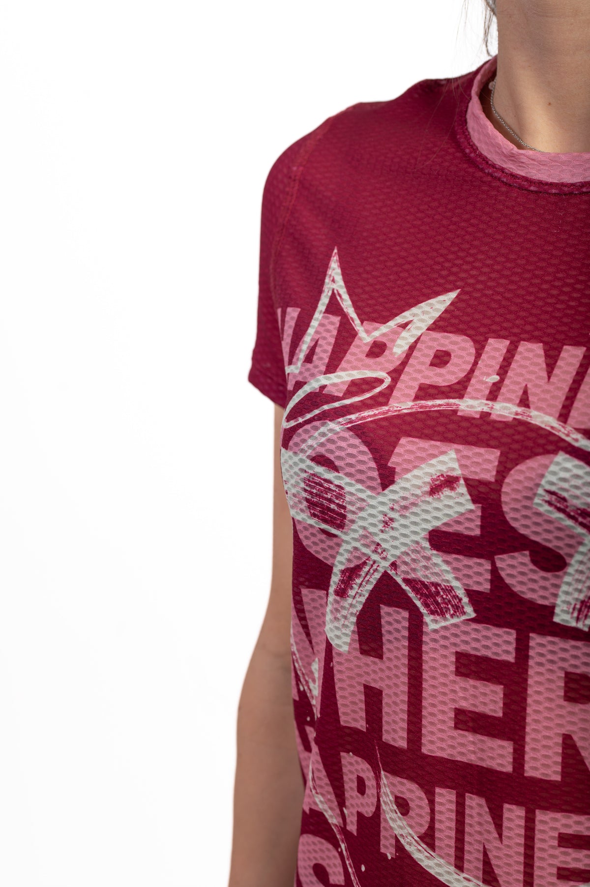 OTSO Damen Kurzarm-Funktionsshirt - Emoji Happiness – Produktansicht 8