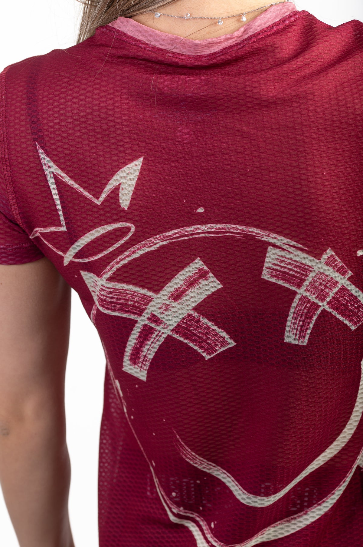 OTSO Damen Kurzarm-Funktionsshirt - Emoji Happiness – Produktansicht 7