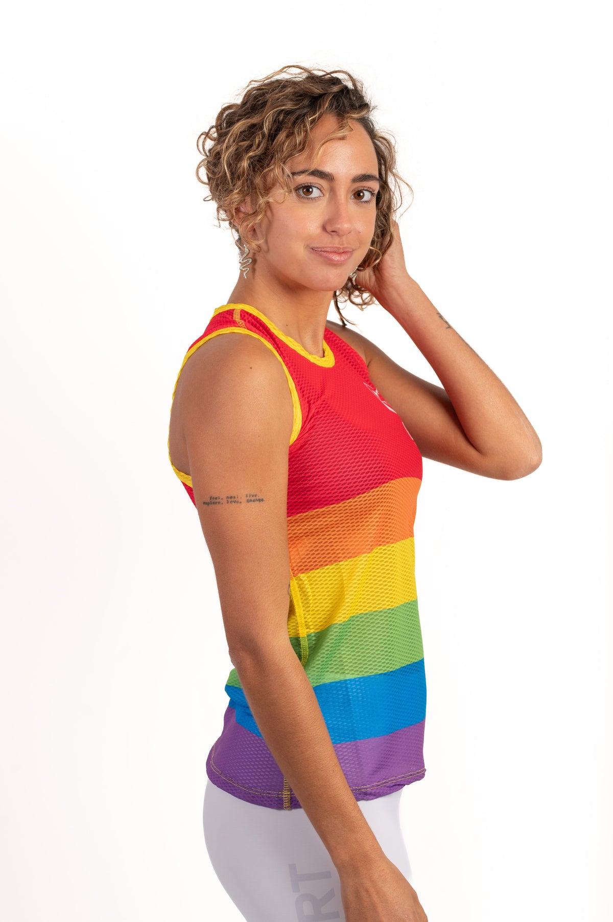 OTSO Damen Lauf-Singlet - Fight 4 Love – Produktansicht 5