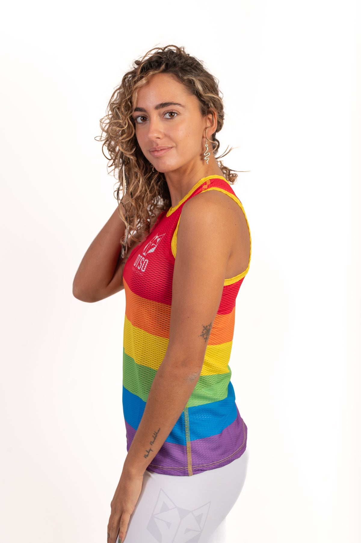 OTSO Damen Lauf-Singlet - Fight 4 Love – Produktansicht 6