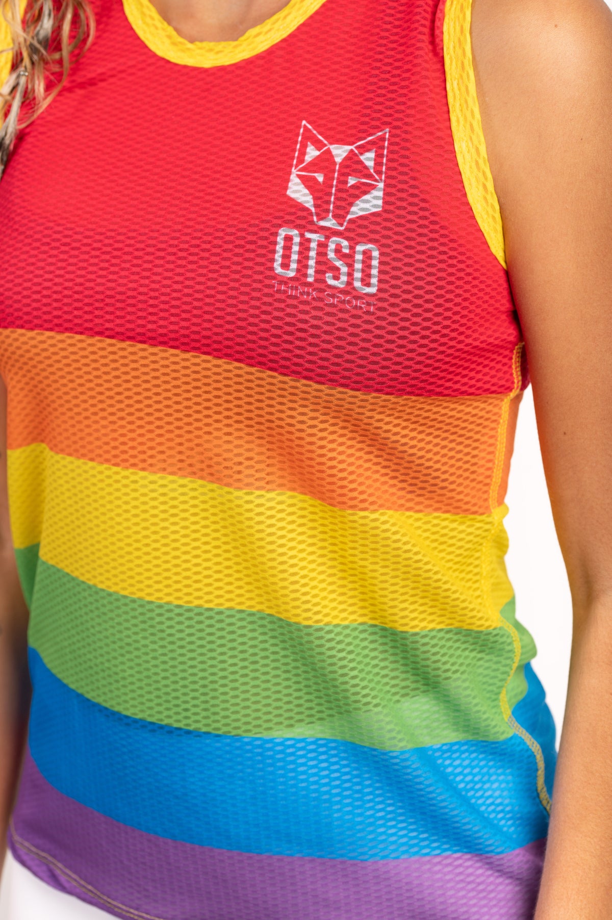 OTSO Damen Lauf-Singlet - Fight 4 Love – Produktansicht 8