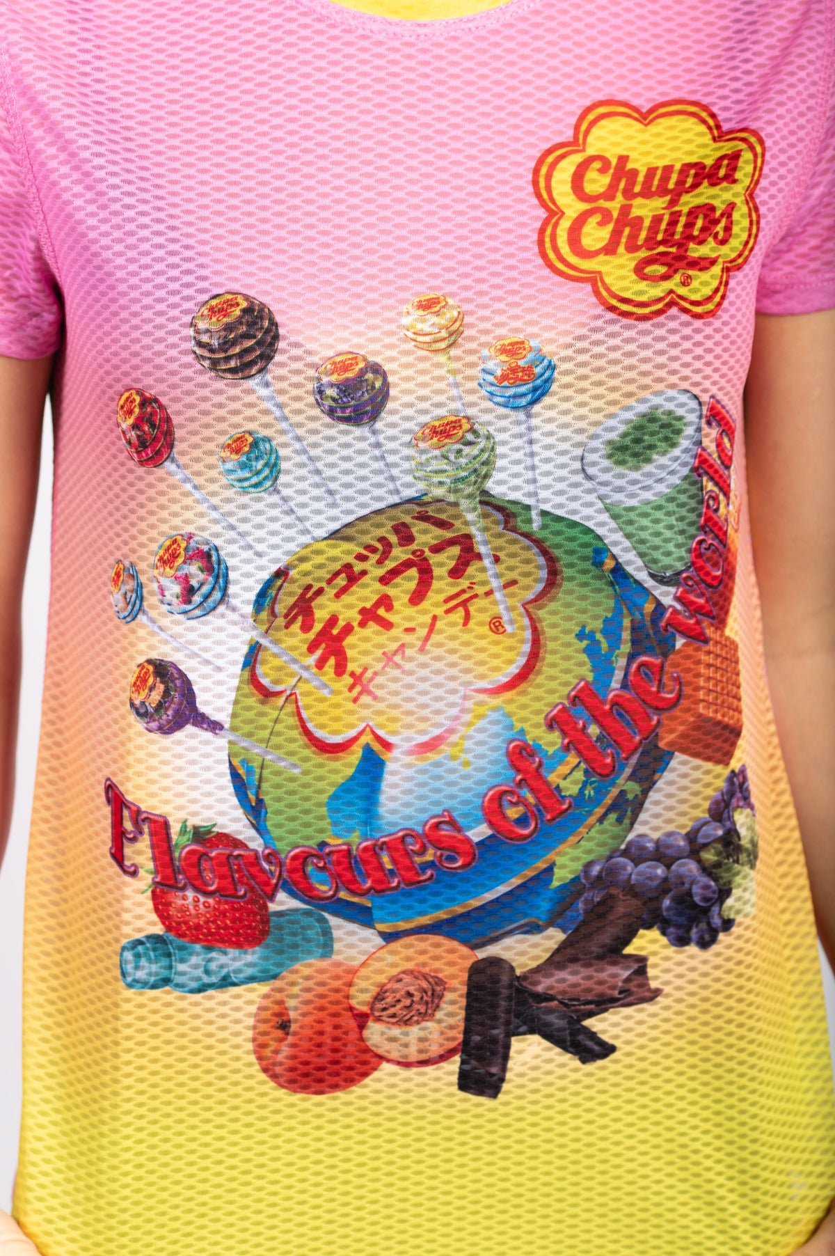 OTSO Damen Kurzarm-Funktionsshirt - Chupa Chups Flavours World – Produktansicht 7