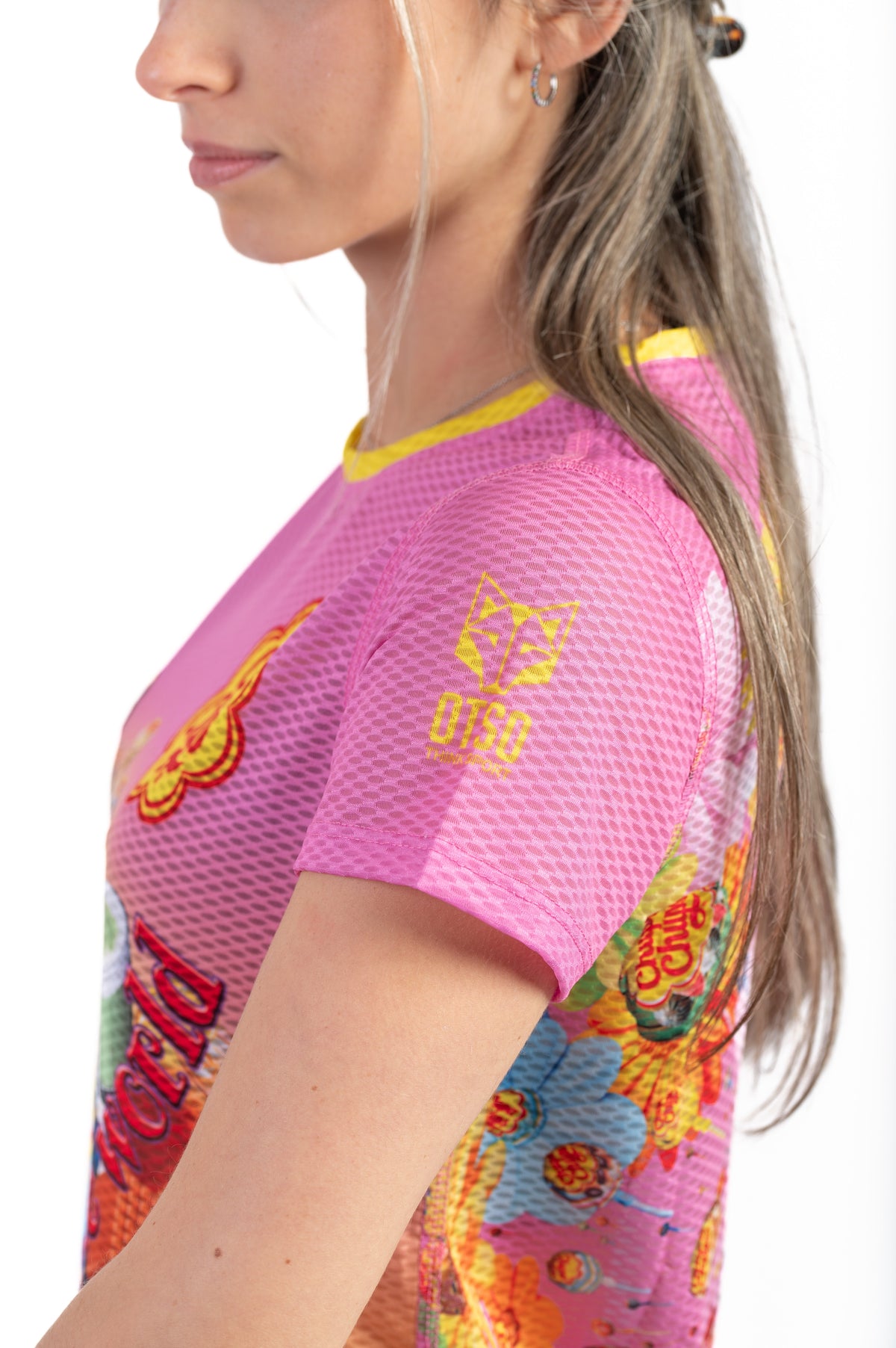 OTSO Damen Kurzarm-Funktionsshirt - Chupa Chups Flavours World – Produktansicht 11