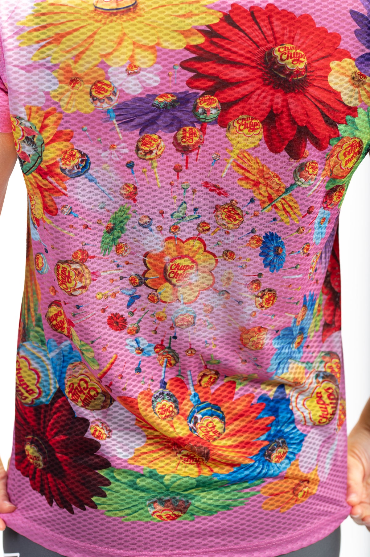 OTSO Damen Kurzarm-Funktionsshirt - Chupa Chups Flavours World – Produktansicht 8