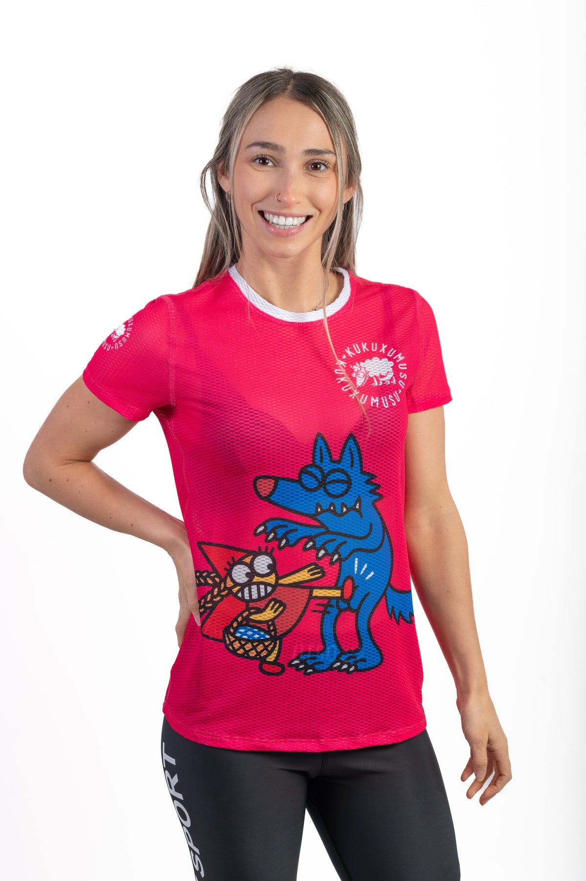 OTSO Damen Kurzarm-Funktionsshirt - Kukuxumusu Fuck You – Produktansicht 3