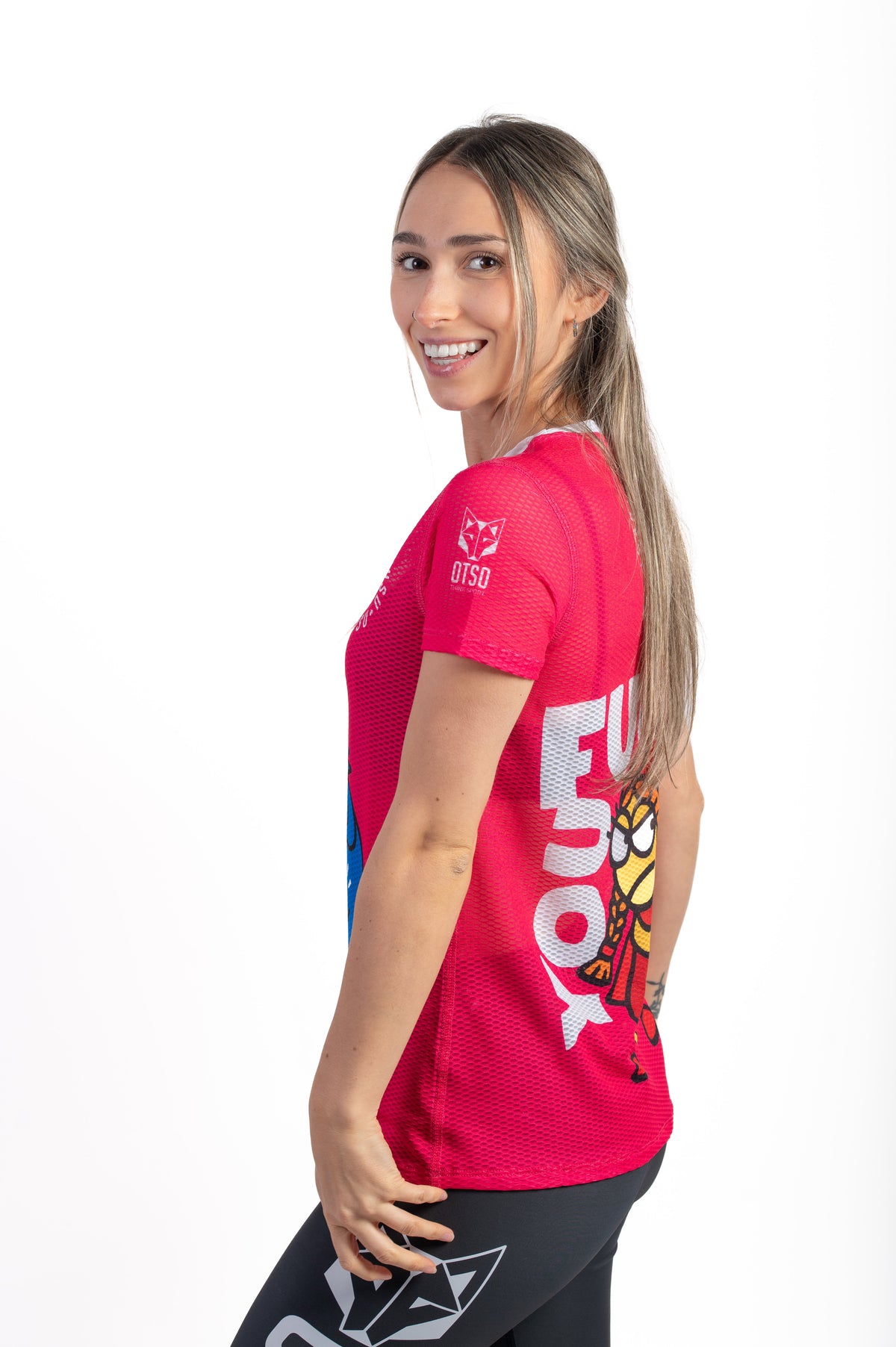 OTSO Damen Kurzarm-Funktionsshirt - Kukuxumusu Fuck You – Produktansicht 5
