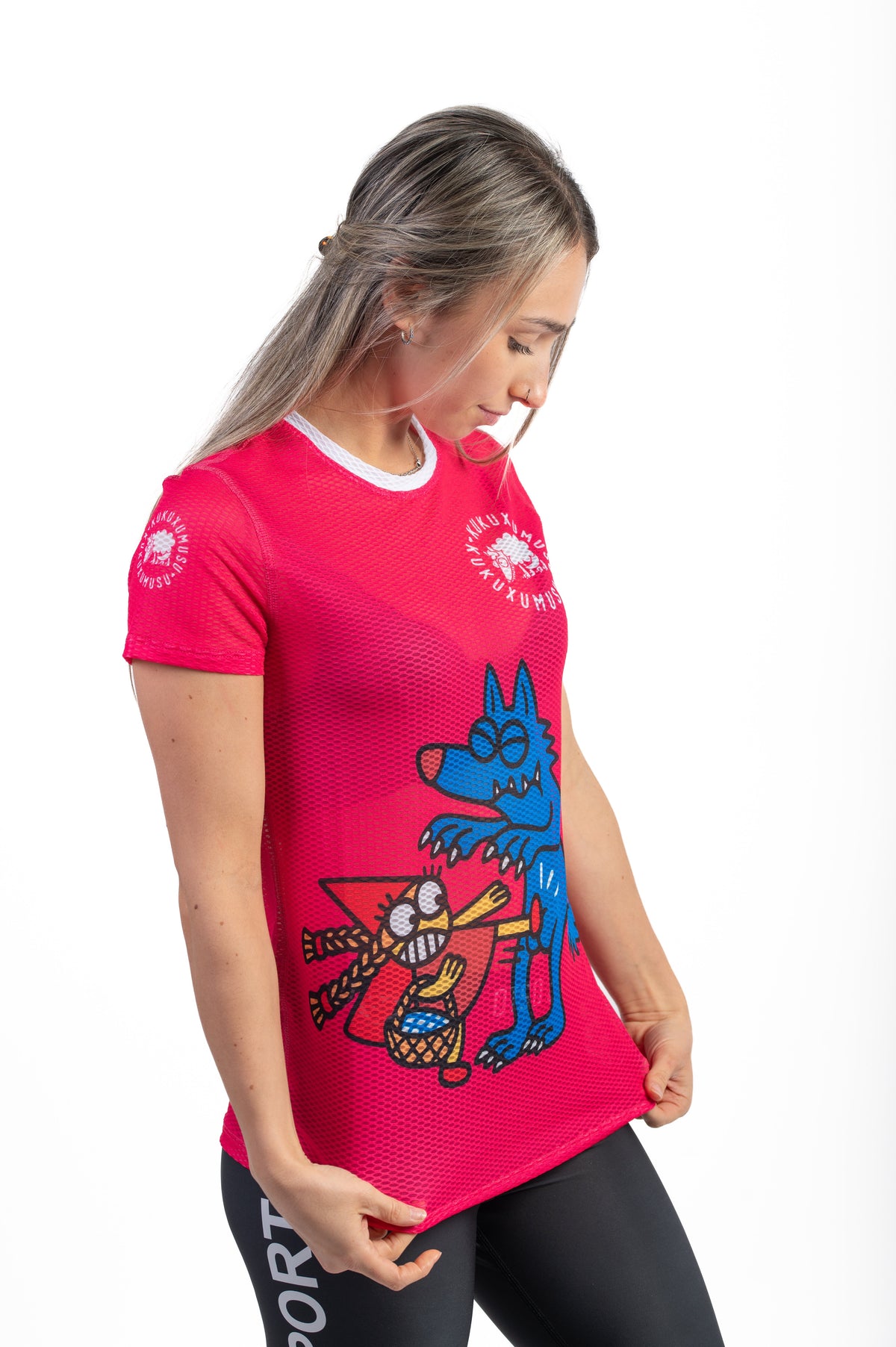 OTSO Damen Kurzarm-Funktionsshirt - Kukuxumusu Fuck You – Produktansicht 4