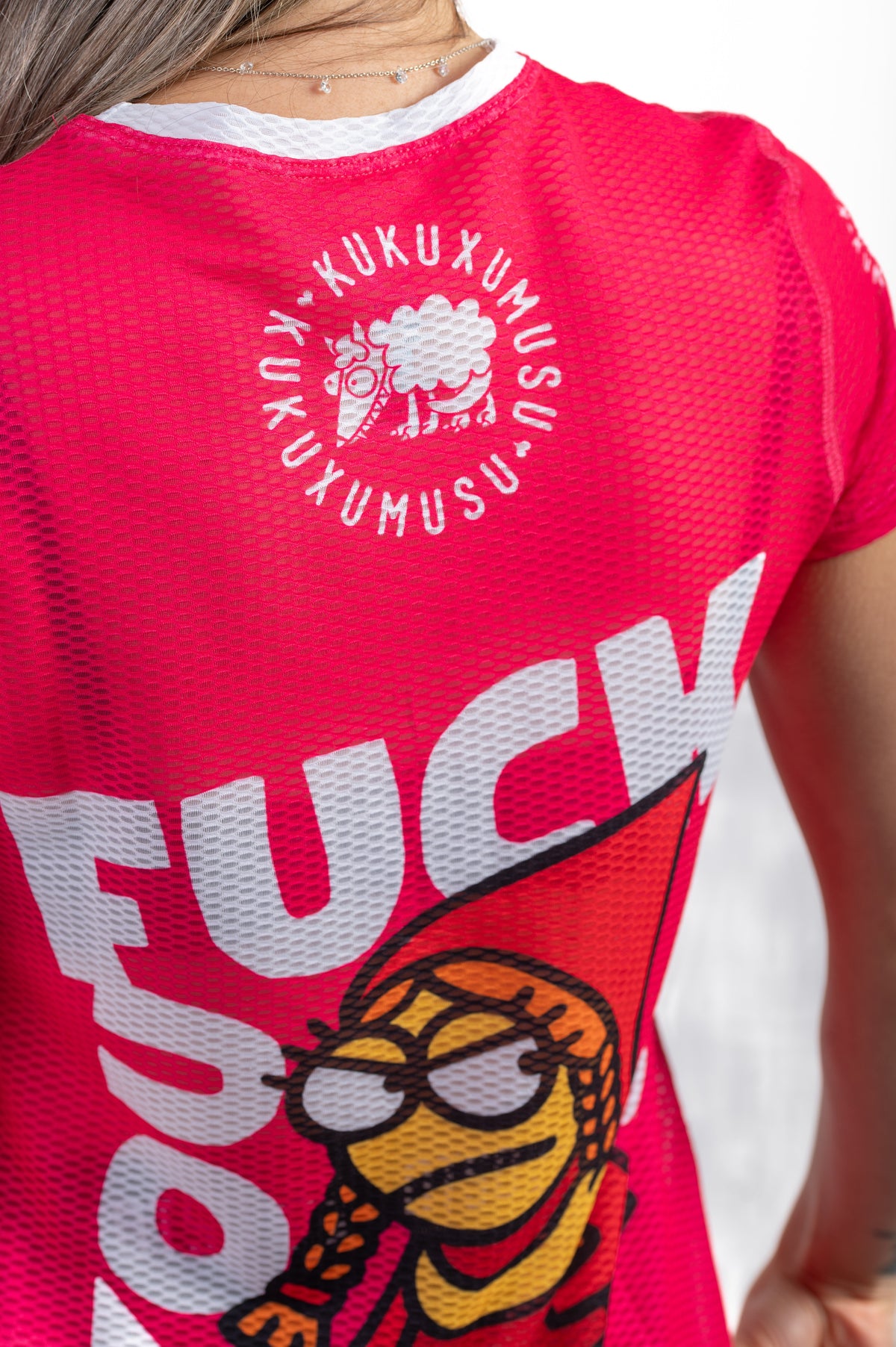 OTSO Damen Kurzarm-Funktionsshirt - Kukuxumusu Fuck You – Produktansicht 8