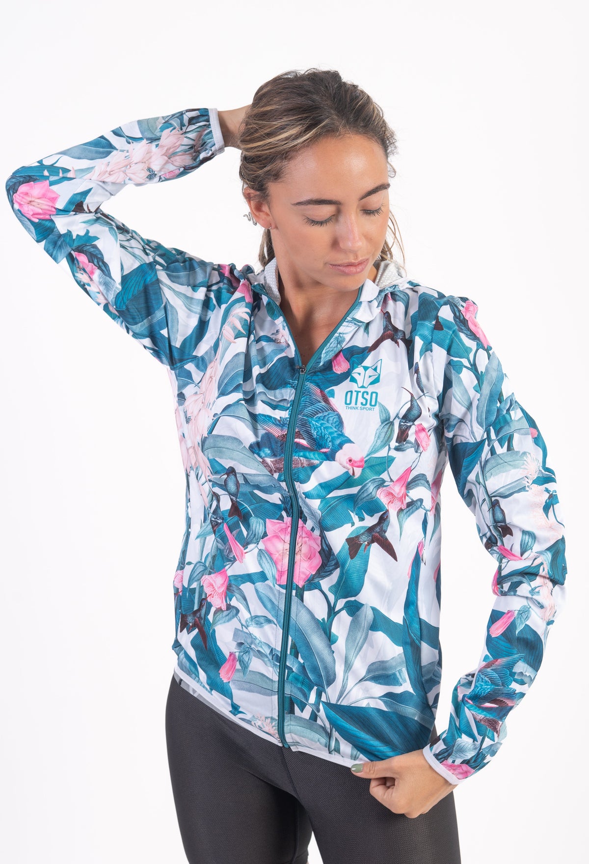 OTSO Unisex Laufjacke - Garden – Produktansicht 4