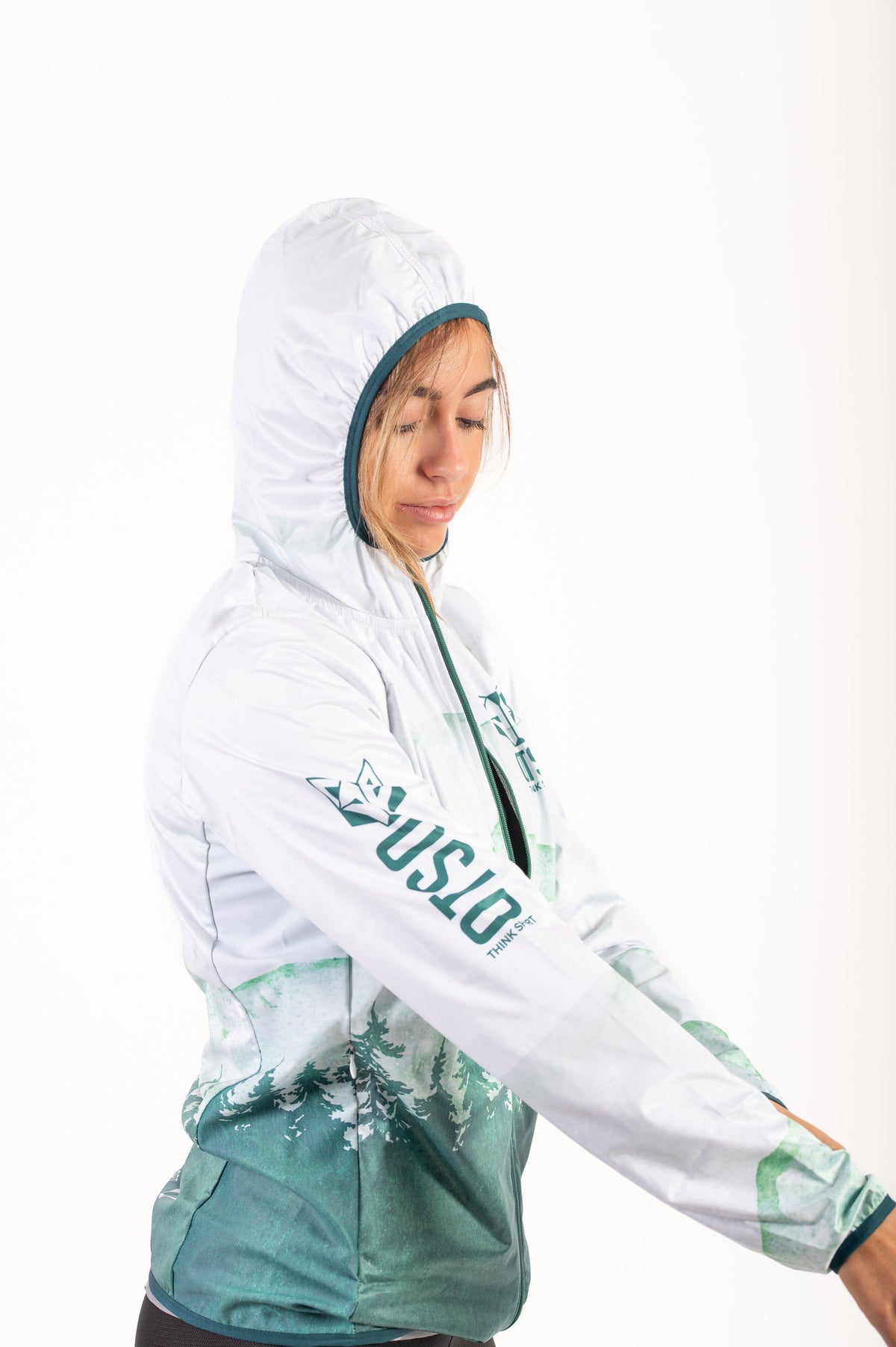 OTSO Unisex Laufjacke - Green Forest – Produktansicht 15