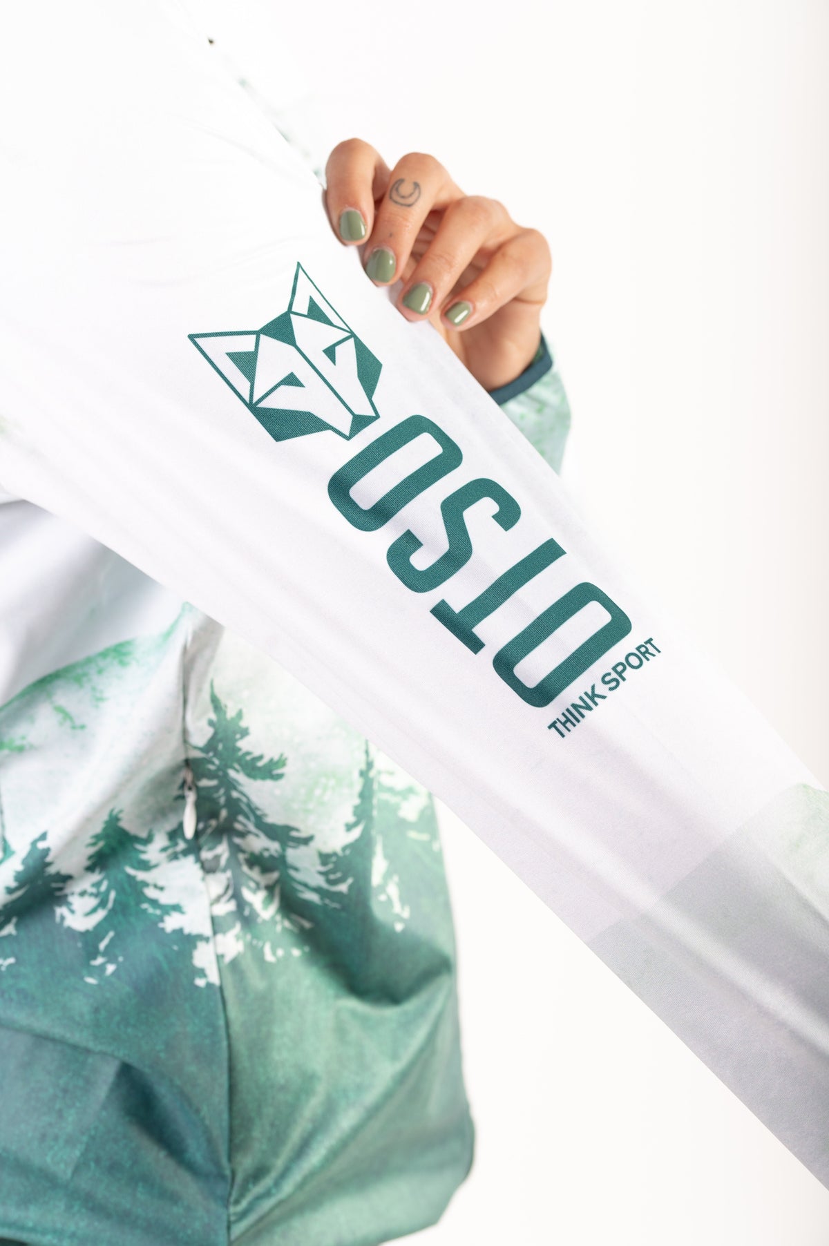 OTSO Unisex Laufjacke - Green Forest – Produktansicht 20