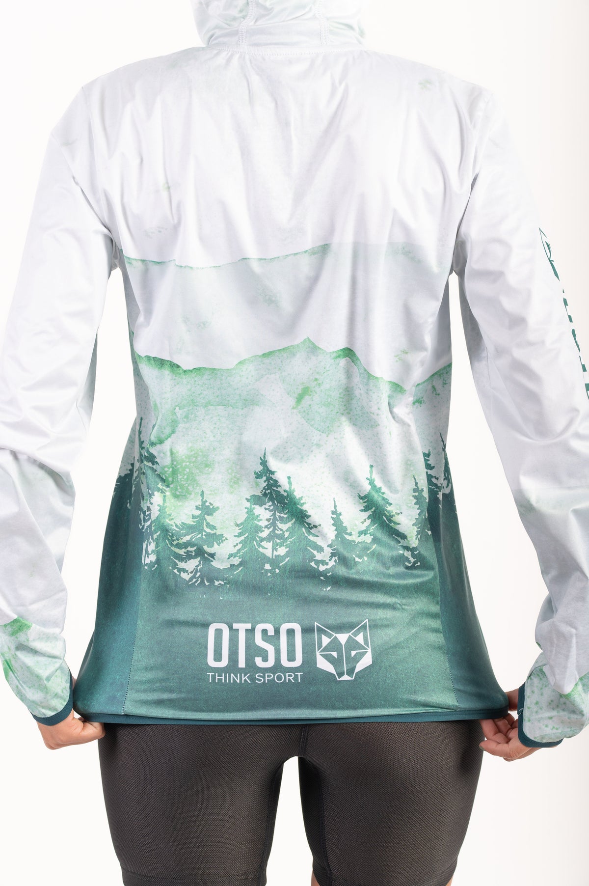 OTSO Unisex Laufjacke - Green Forest – Produktansicht 16