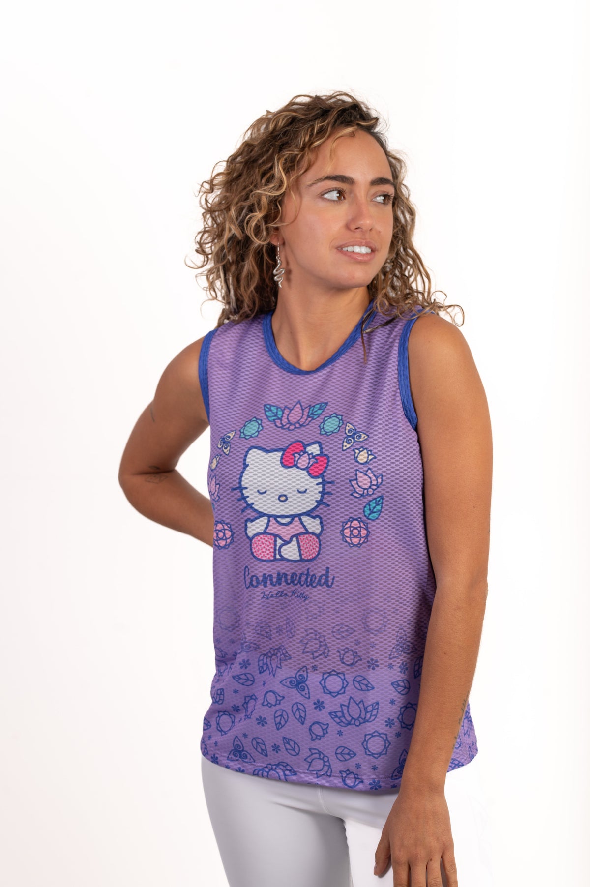 OTSO Damen/Mädchen Singlet - Hello Kitty Connected – Produktansicht 3