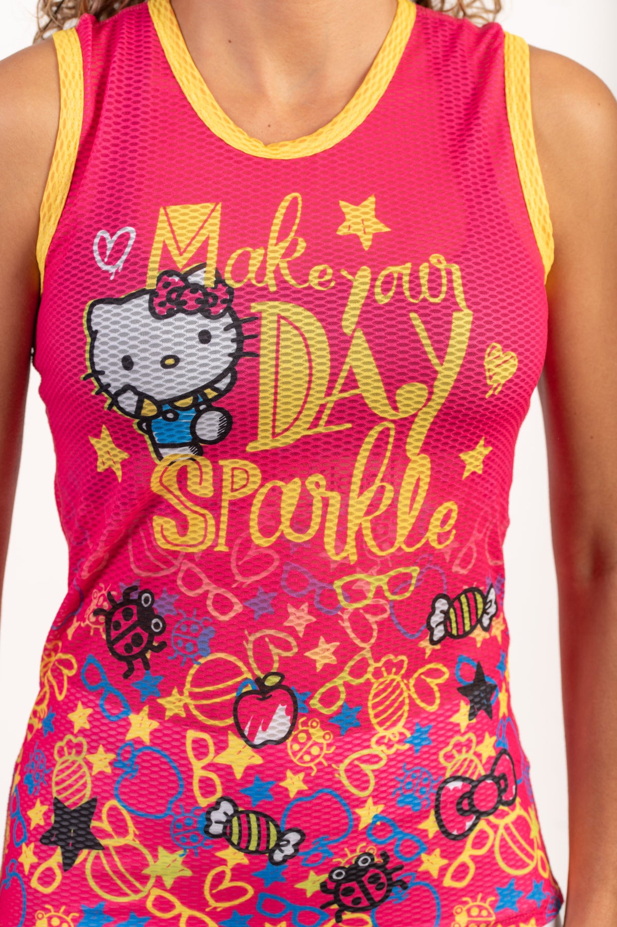 OTSO Damen/Mädchen Singlet - Hello Kitty Sparkle – Produktansicht 8