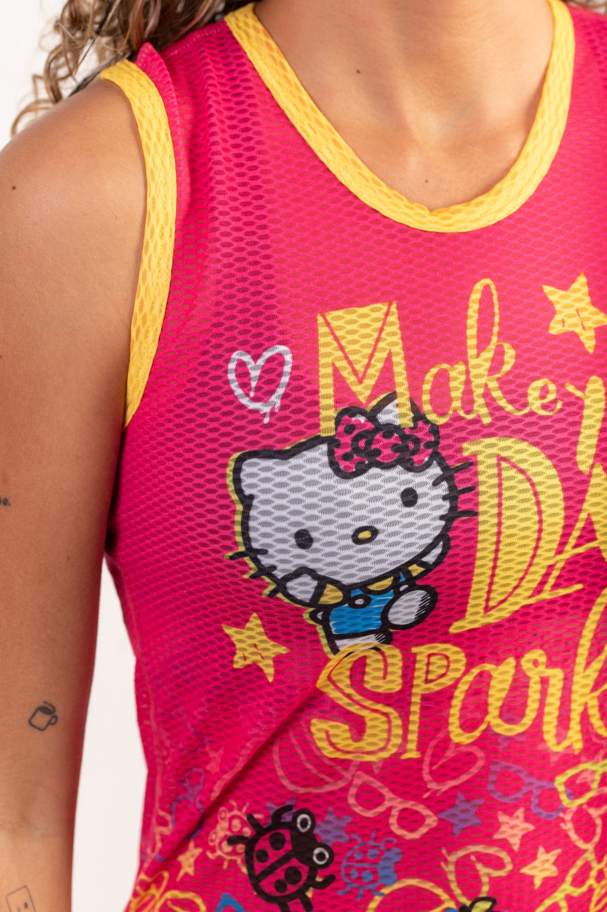 OTSO Damen/Mädchen Singlet - Hello Kitty Sparkle – Produktansicht 9
