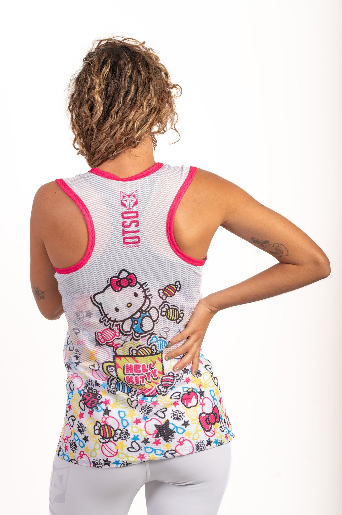 OTSO Damen/Mädchen Singlet - Hello Kitty Sweet – Produktansicht 7