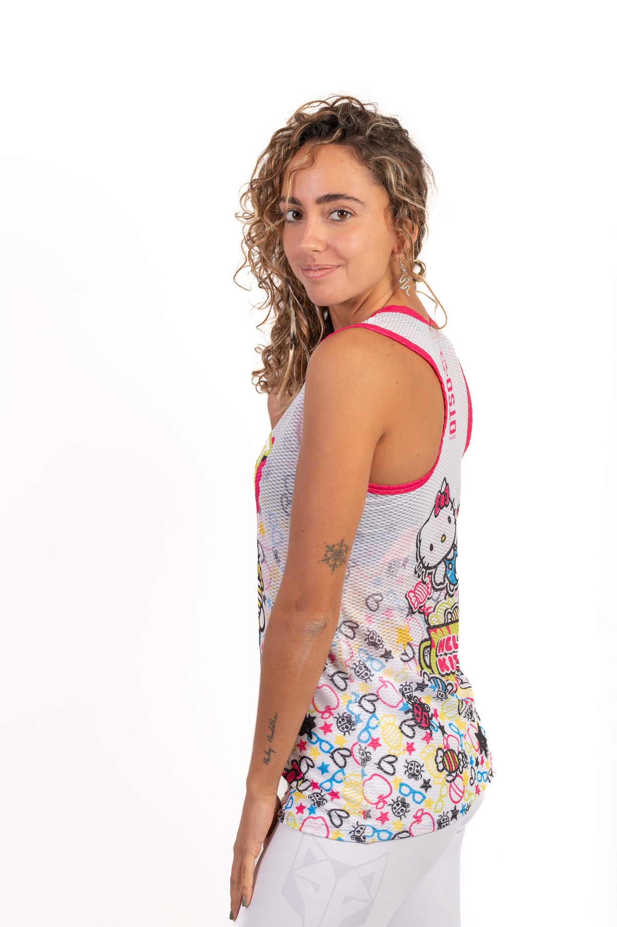 OTSO Damen/Mädchen Singlet - Hello Kitty Sweet – Produktansicht 6