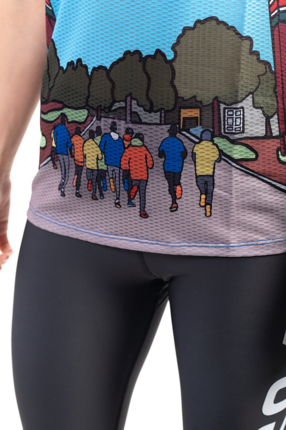 OTSO Damen Kurzarm-Funktionsshirt - Iten – Produktansicht 10
