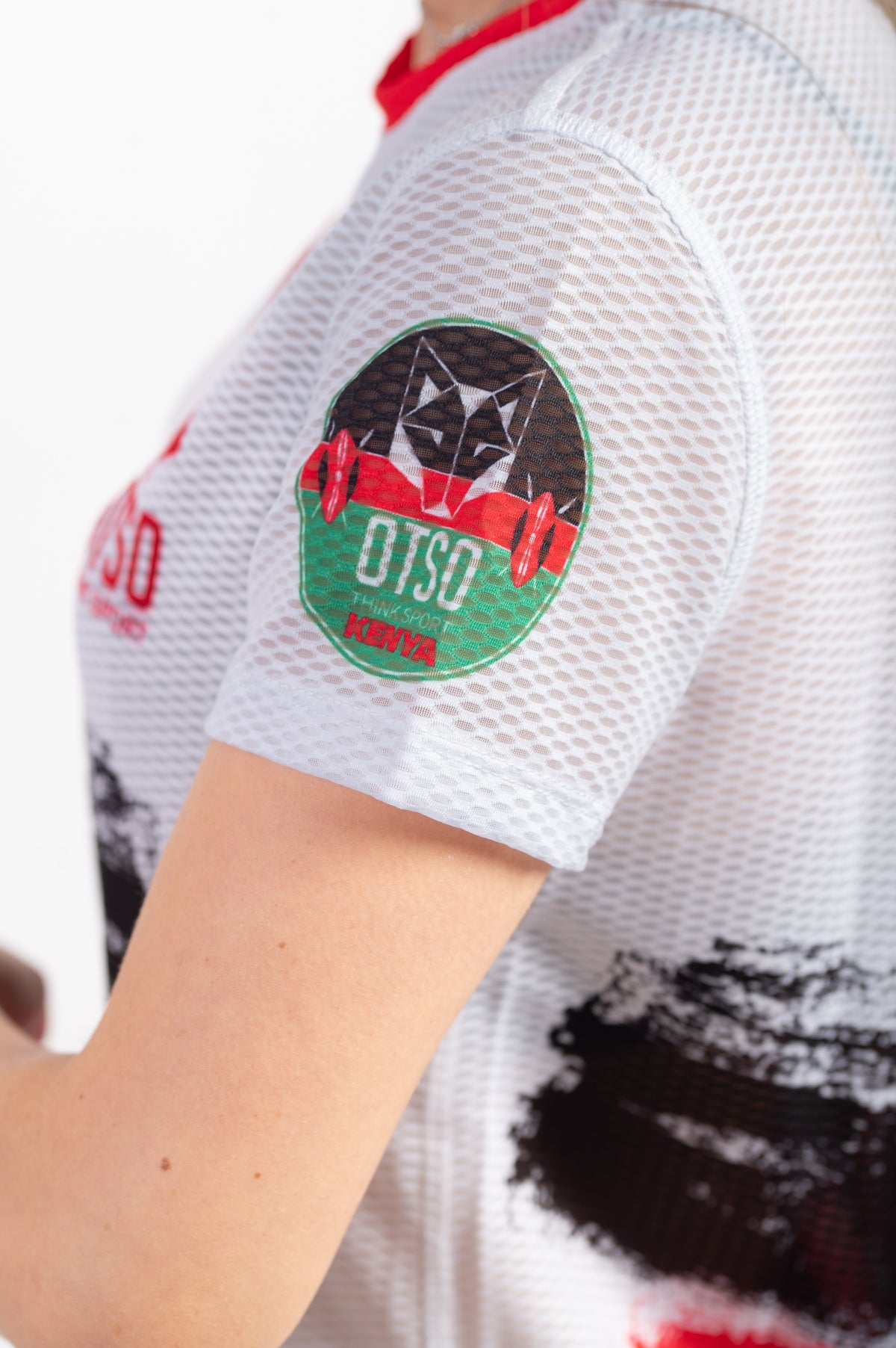 OTSO Damen Kurzarm-Funktionsshirt - Kimbia Kenya – Produktansicht 12