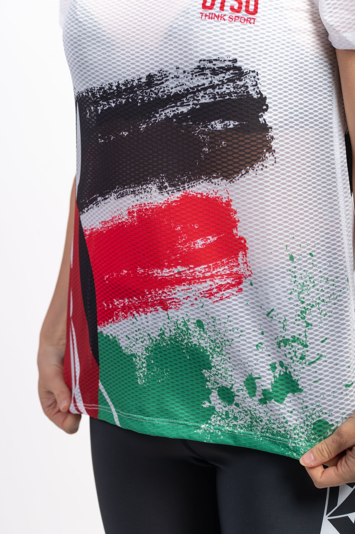 OTSO Damen Kurzarm-Funktionsshirt - Kimbia Kenya – Produktansicht 11