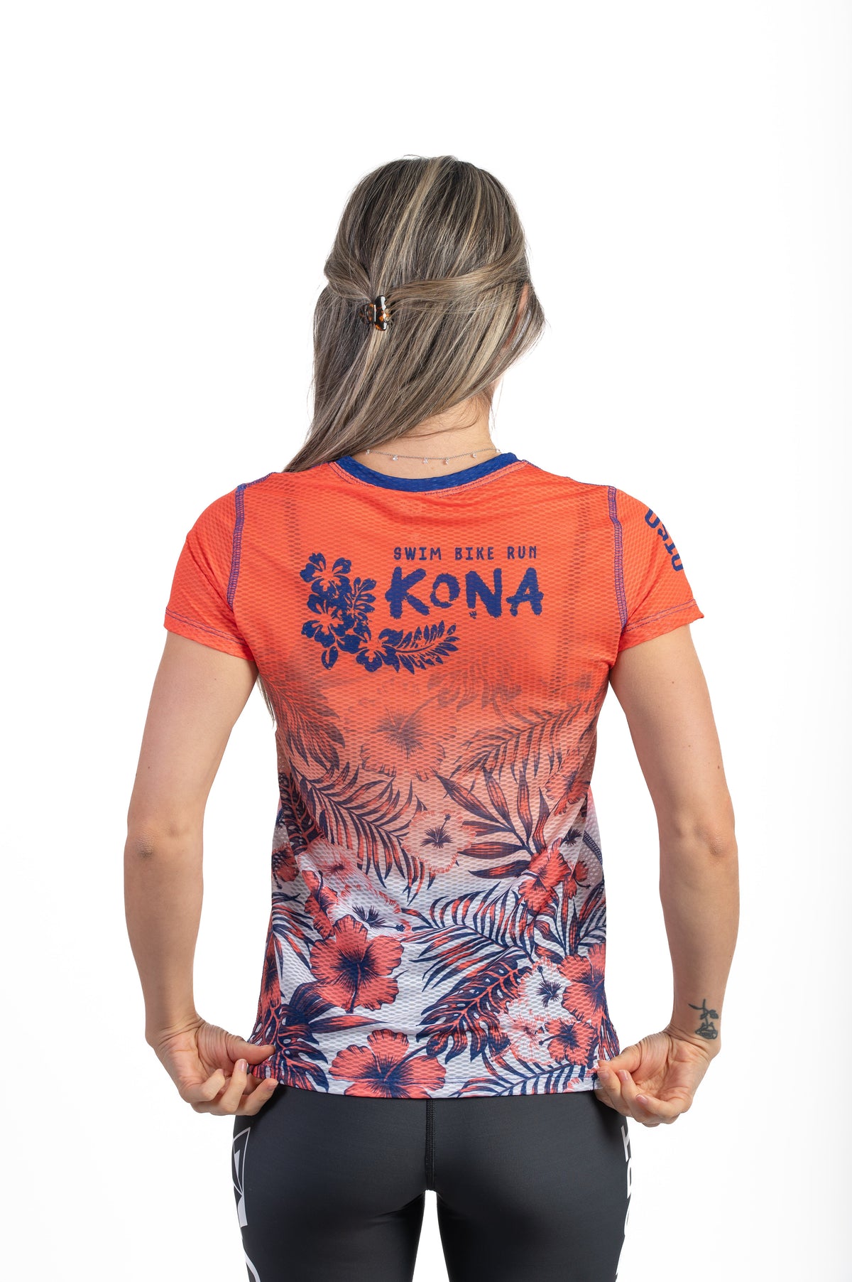 OTSO Damen Kurzarm-Funktionsshirt - Kona Kahalu'u Beach – Produktansicht 6