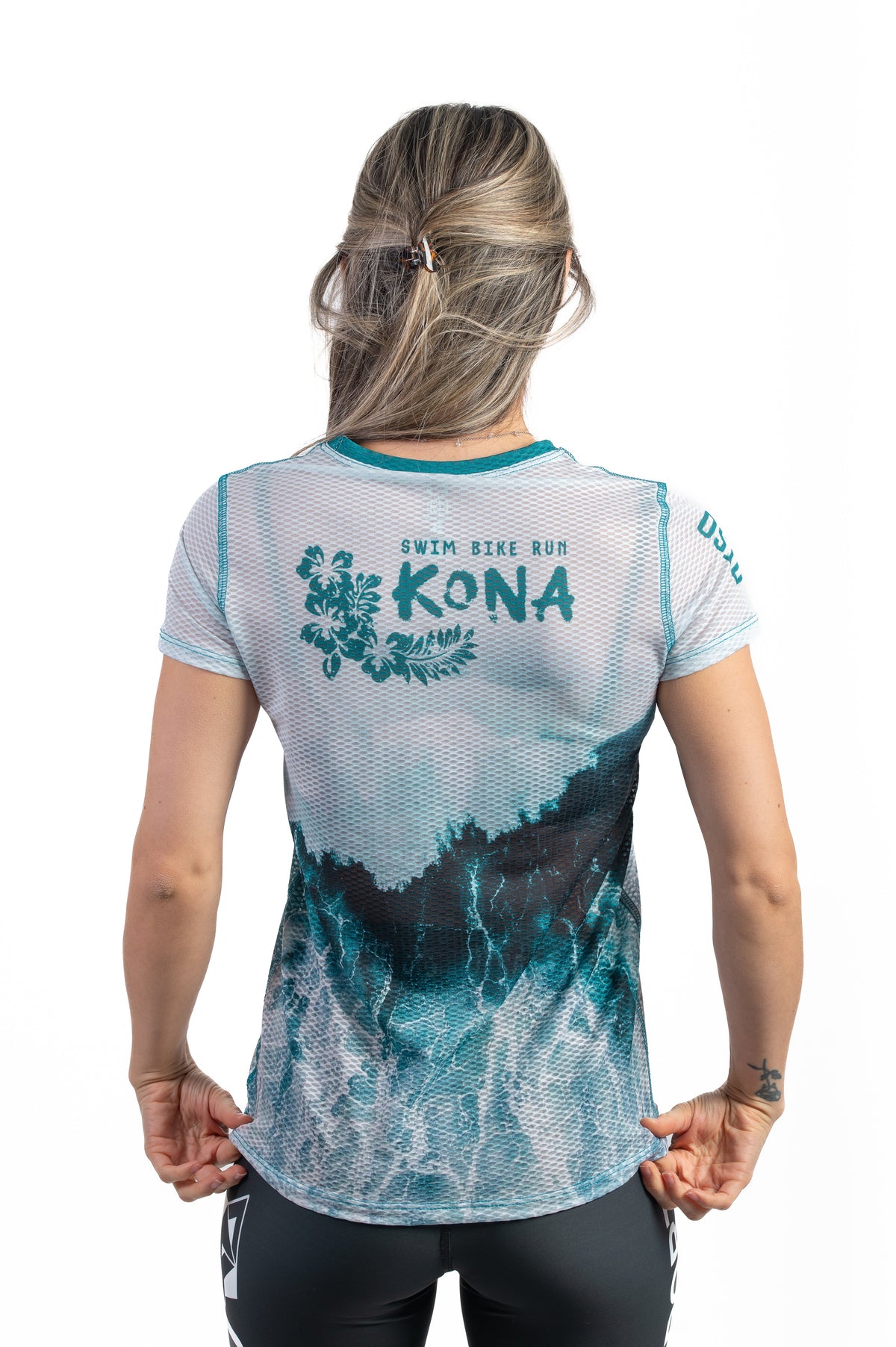 OTSO Damen Kurzarm-Funktionsshirt - Kona Kailua Bay – Produktansicht 7