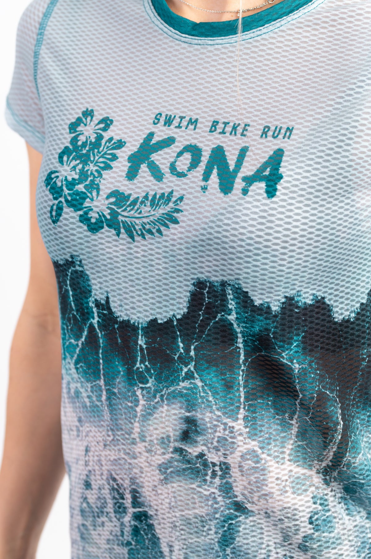 OTSO Damen Kurzarm-Funktionsshirt - Kona Kailua Bay – Produktansicht 8